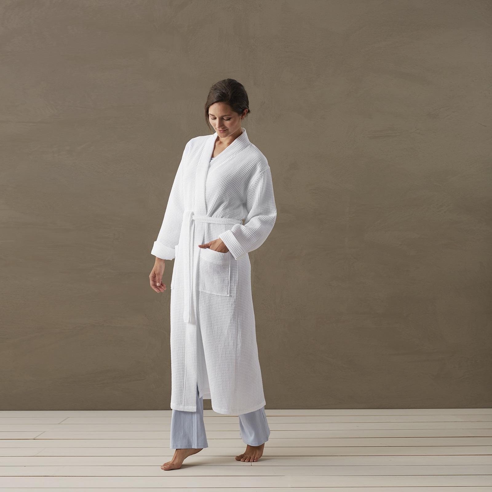 Unisex Organic Waffle Robe 1 Unisex Organic Waffle Robe