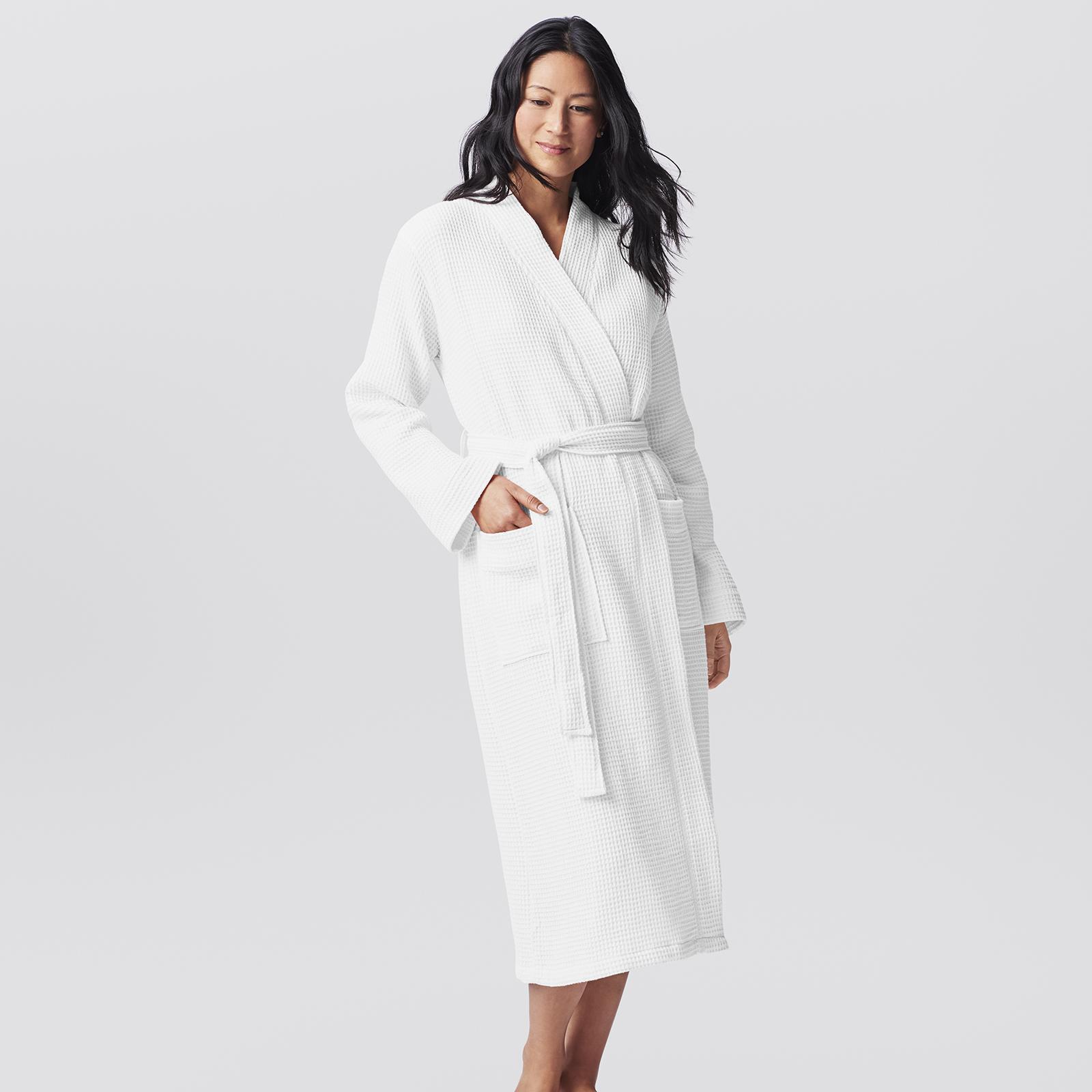Unisex Organic Waffle Robe 2 Unisex Organic Waffle Robe