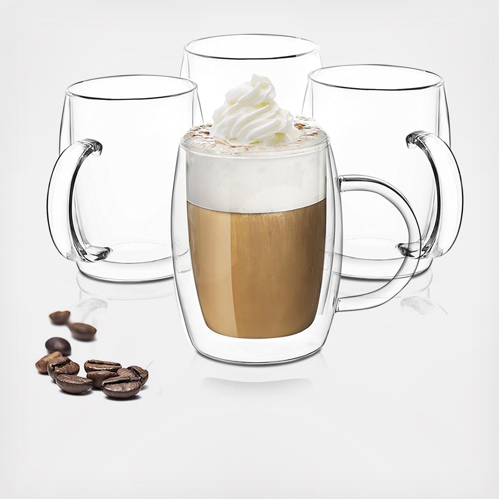Aroma Double Walled Insulated Coffee Mug, Set of 4 2 Aroma Double Walled Insulated Coffee Mug, Set of 4
