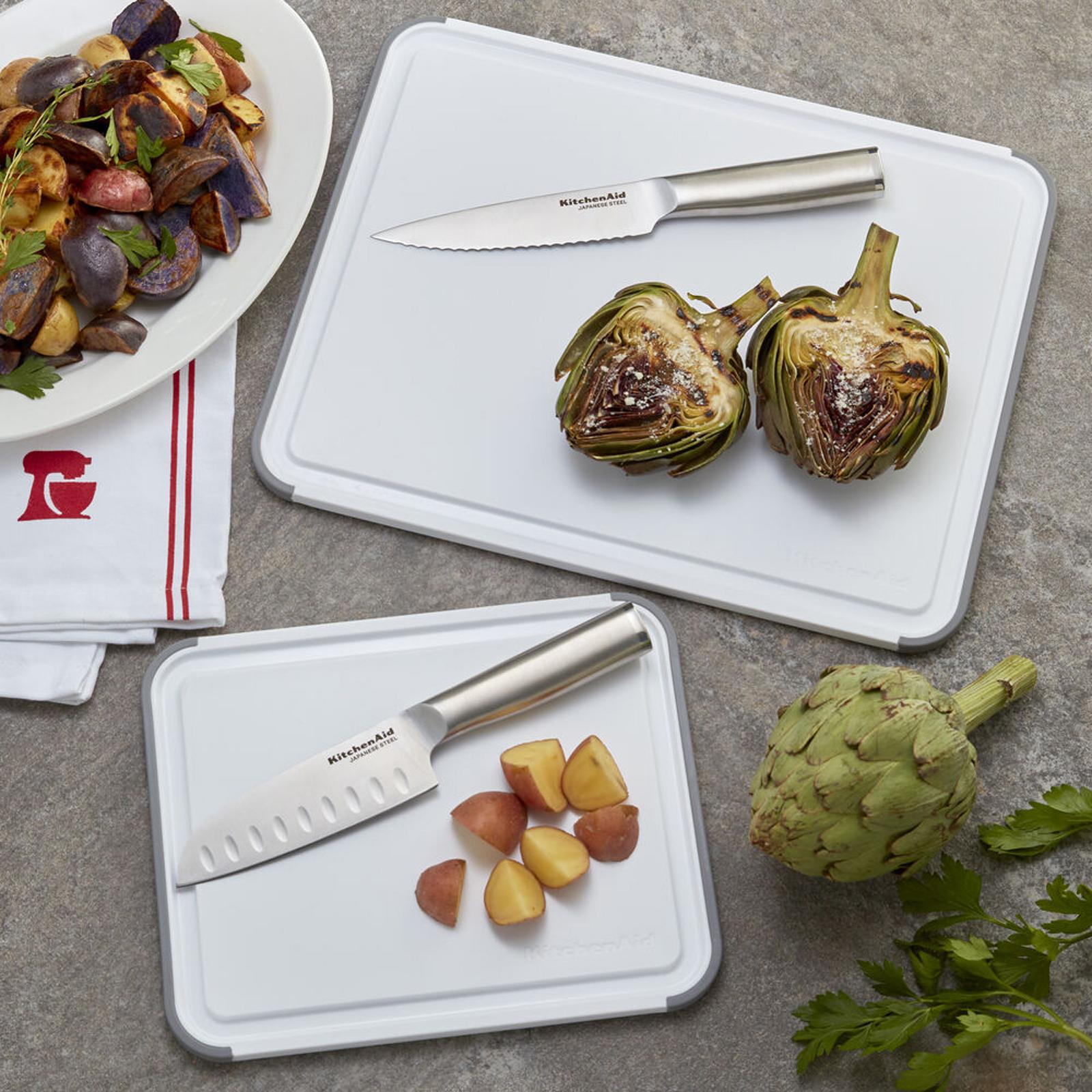 Classic Non Slip 2-Piece Cutting Board Set 1 Classic Non Slip 2-Piece Cutting Board Set