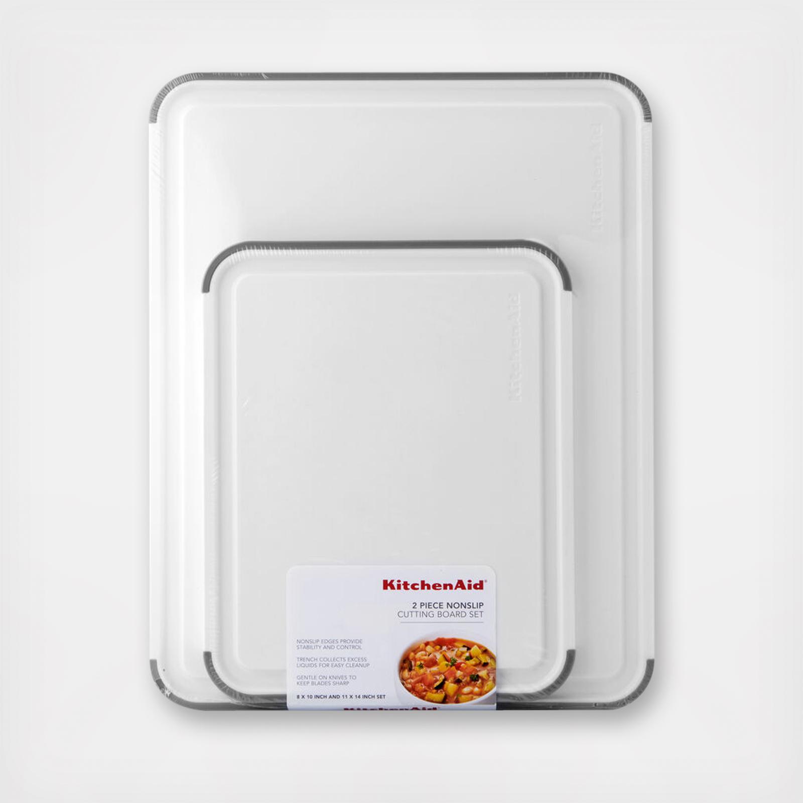 Classic Non Slip 2-Piece Cutting Board Set 4 Classic Non Slip 2-Piece Cutting Board Set