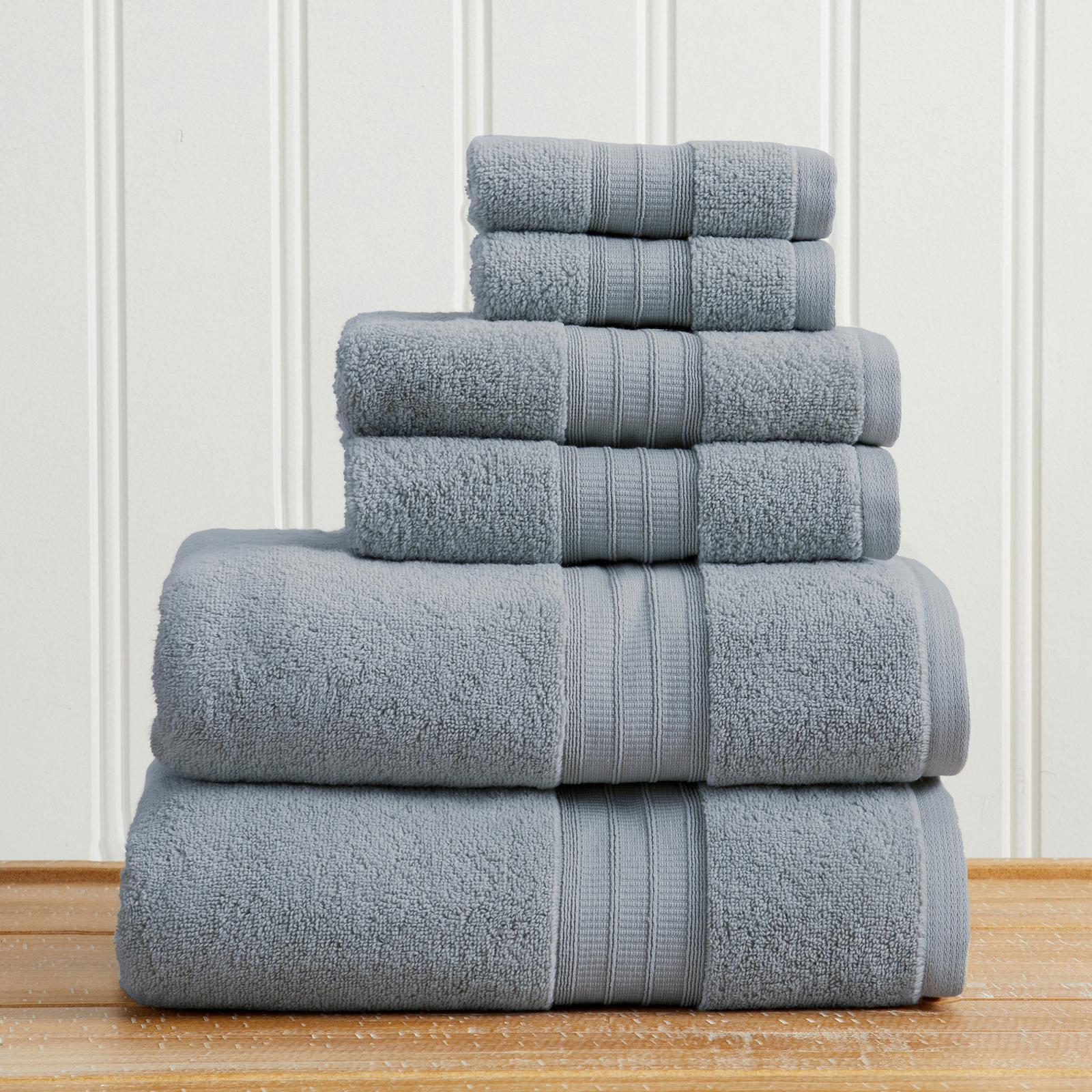 Chiara 6-Piece Premium Bath Towel Set