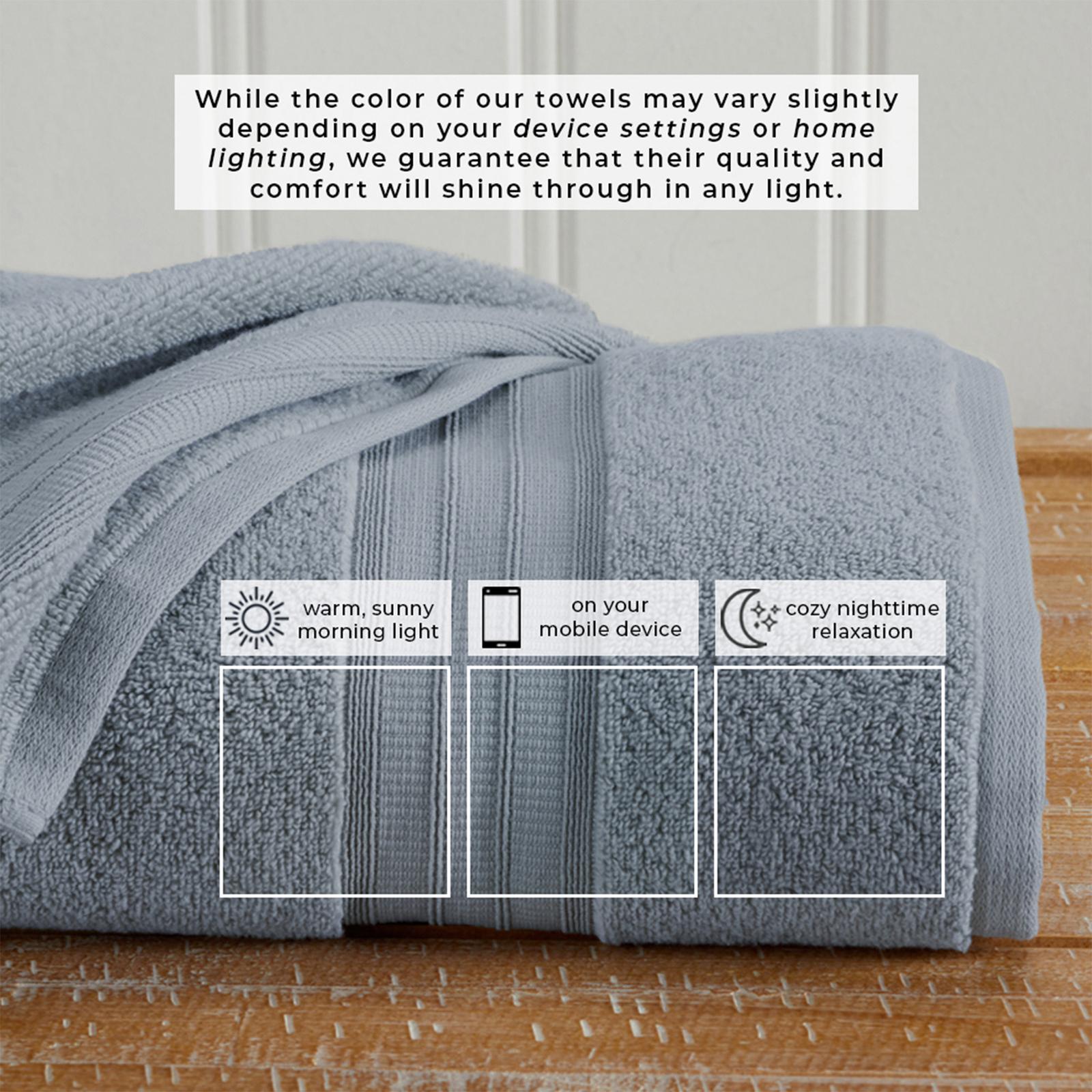 Chiara 6-Piece Premium Bath Towel Set 5 Chiara 6-Piece Premium Bath Towel Set