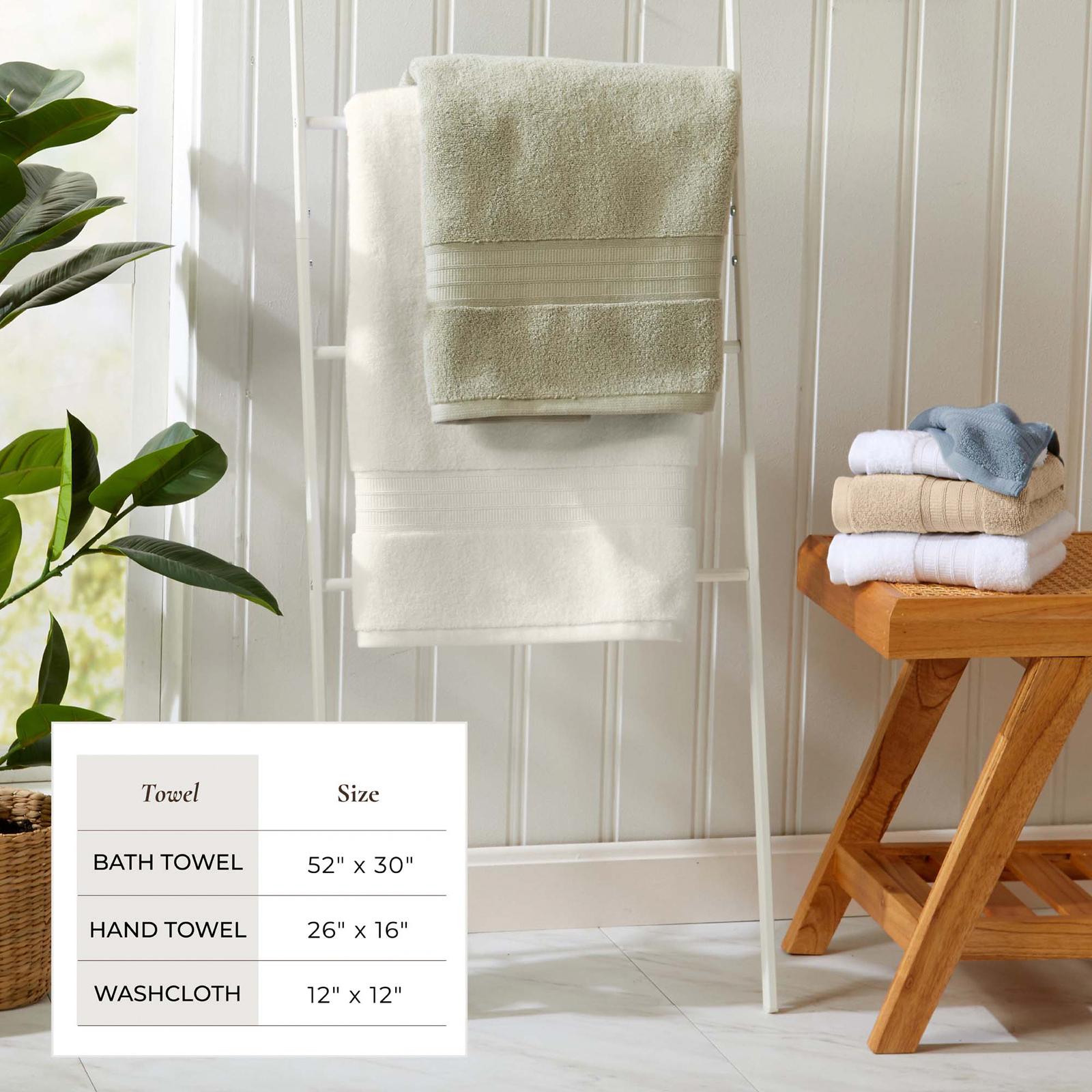 Chiara 6-Piece Premium Bath Towel Set 6 Chiara 6-Piece Premium Bath Towel Set