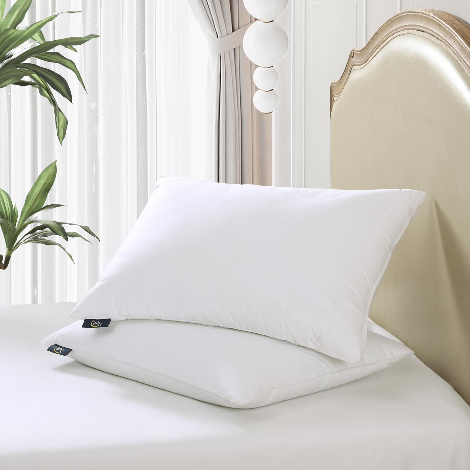 HeiQ Cooling Softy Around Feather and Down Pillow, Set of 2 1 HeiQ Cooling Softy Around Feather and Down Pillow, Set of 2