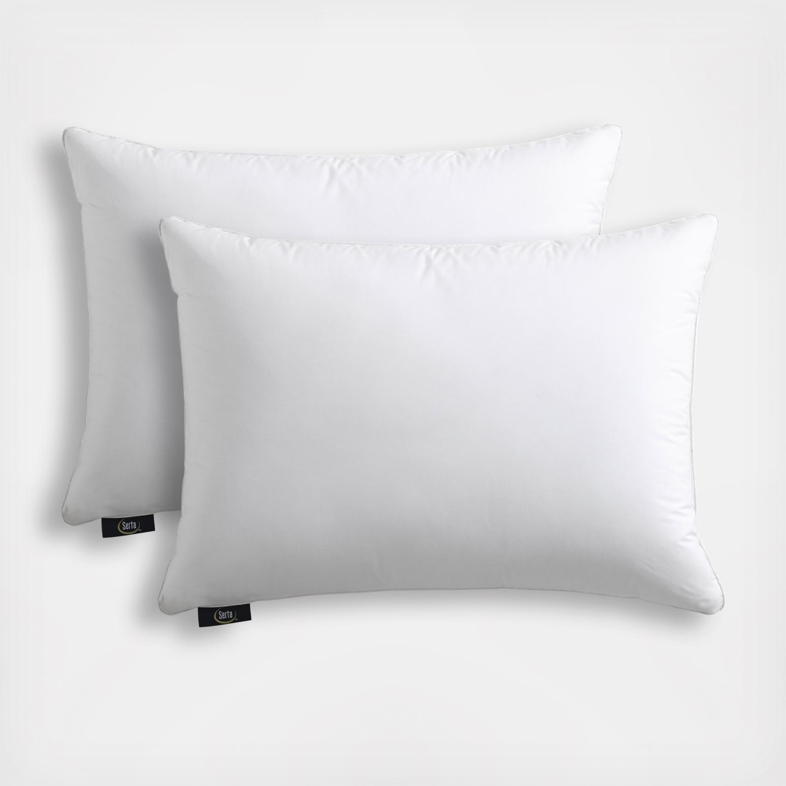 HeiQ Cooling Softy Around Feather and Down Pillow, Set of 2 2 HeiQ Cooling Softy Around Feather and Down Pillow, Set of 2