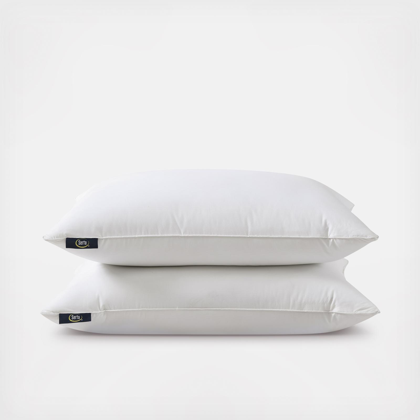 HeiQ Cooling Softy Around Feather and Down Pillow, Set of 2 3 HeiQ Cooling Softy Around Feather and Down Pillow, Set of 2