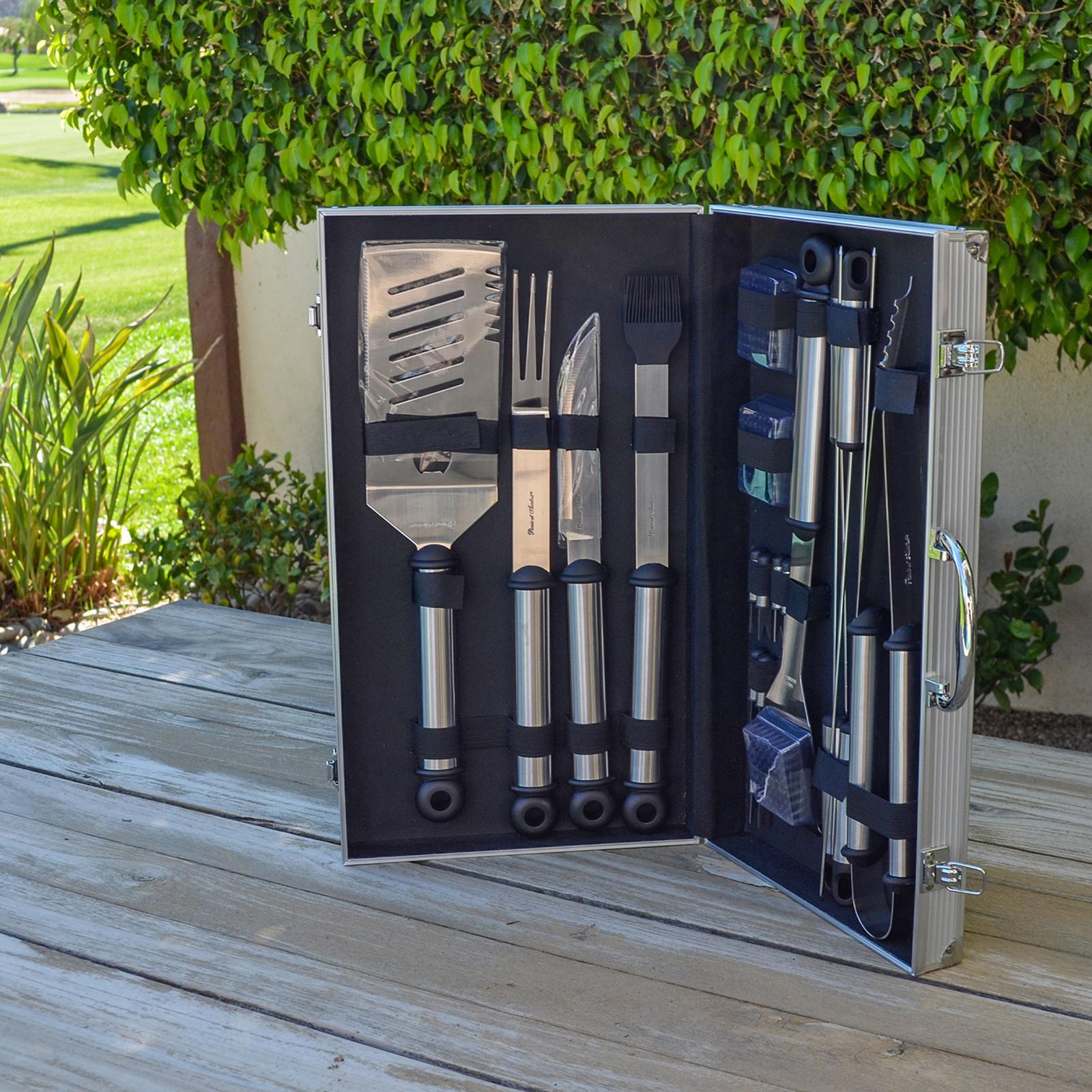 20-Piece Stainless Steel Master Grill Tool Set 5 20-Piece Stainless Steel Master Grill Tool Set