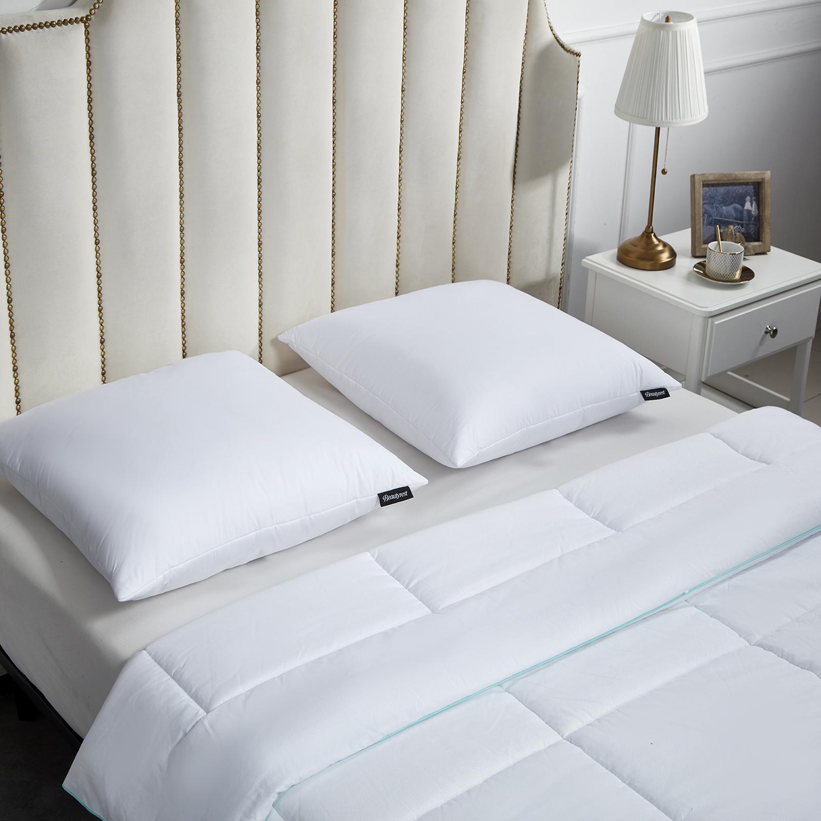 Softy-around Firm Feather and Down Euro Pillow, Set of 2 3 Softy-around Firm Feather and Down Euro Pillow, Set of 2