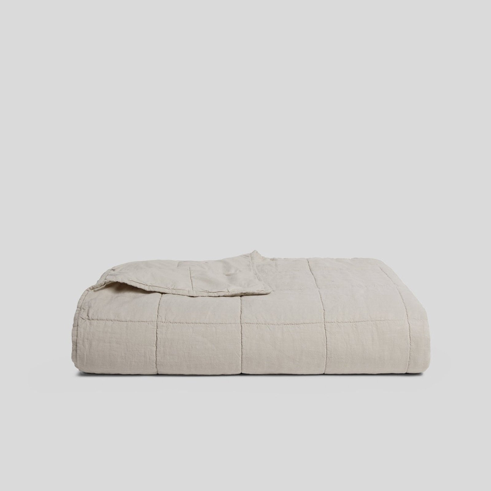 Garment Dyed Linen Box Quilt 2 Garment Dyed Linen Box Quilt