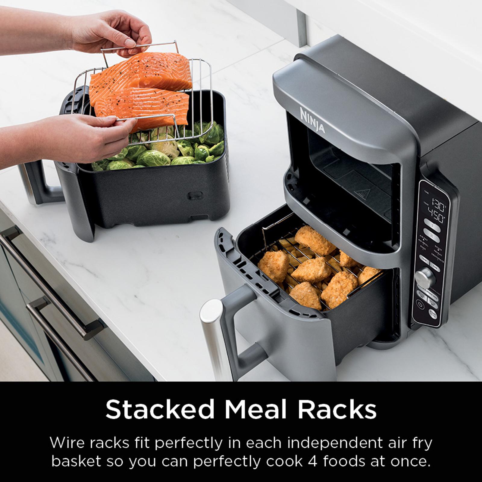 Double Stack XL 6-in-1 2-Basket Air Fryer 6 Double Stack XL 6-in-1 2-Basket Air Fryer
