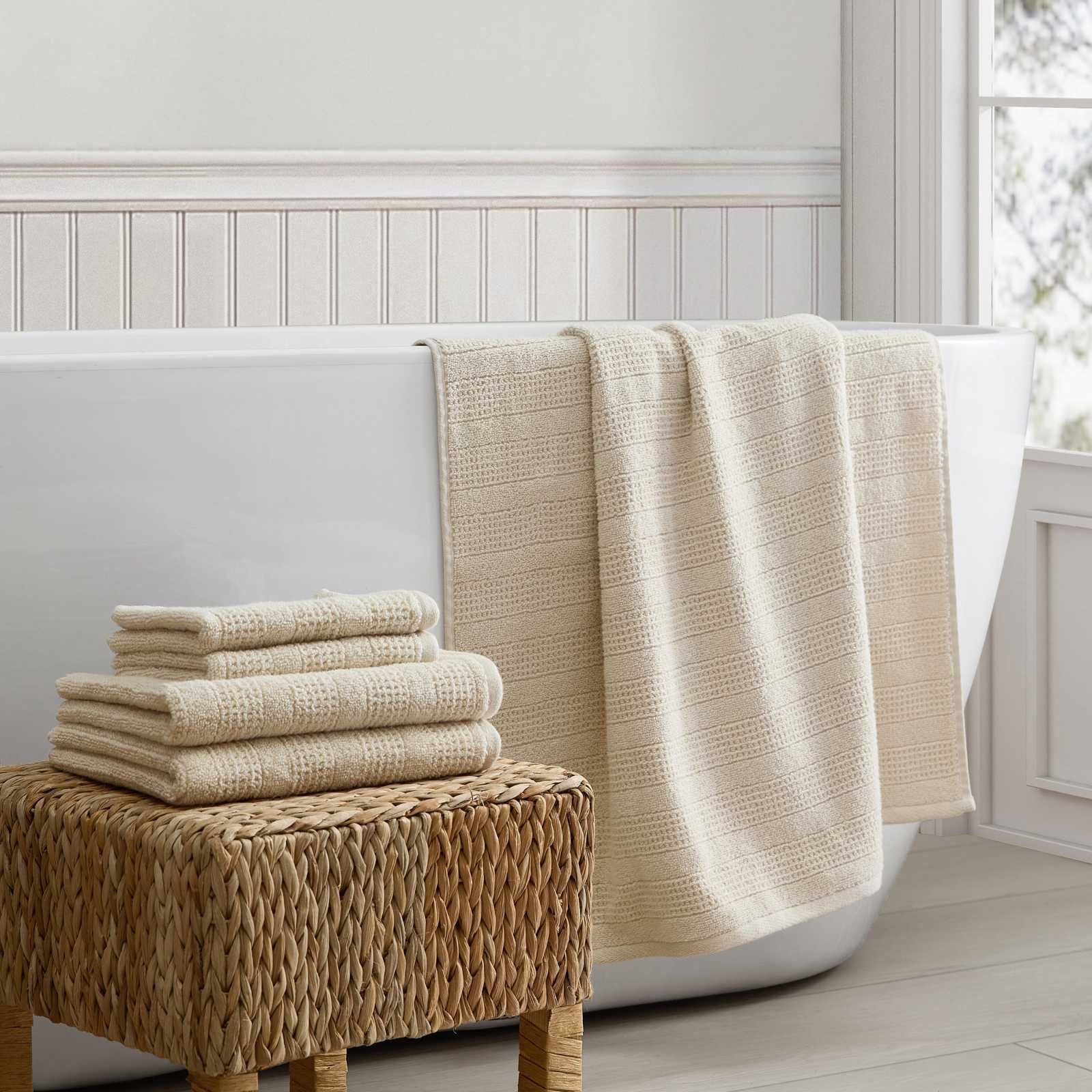 Bedford Cottage Textured 6-Piece Towel Set