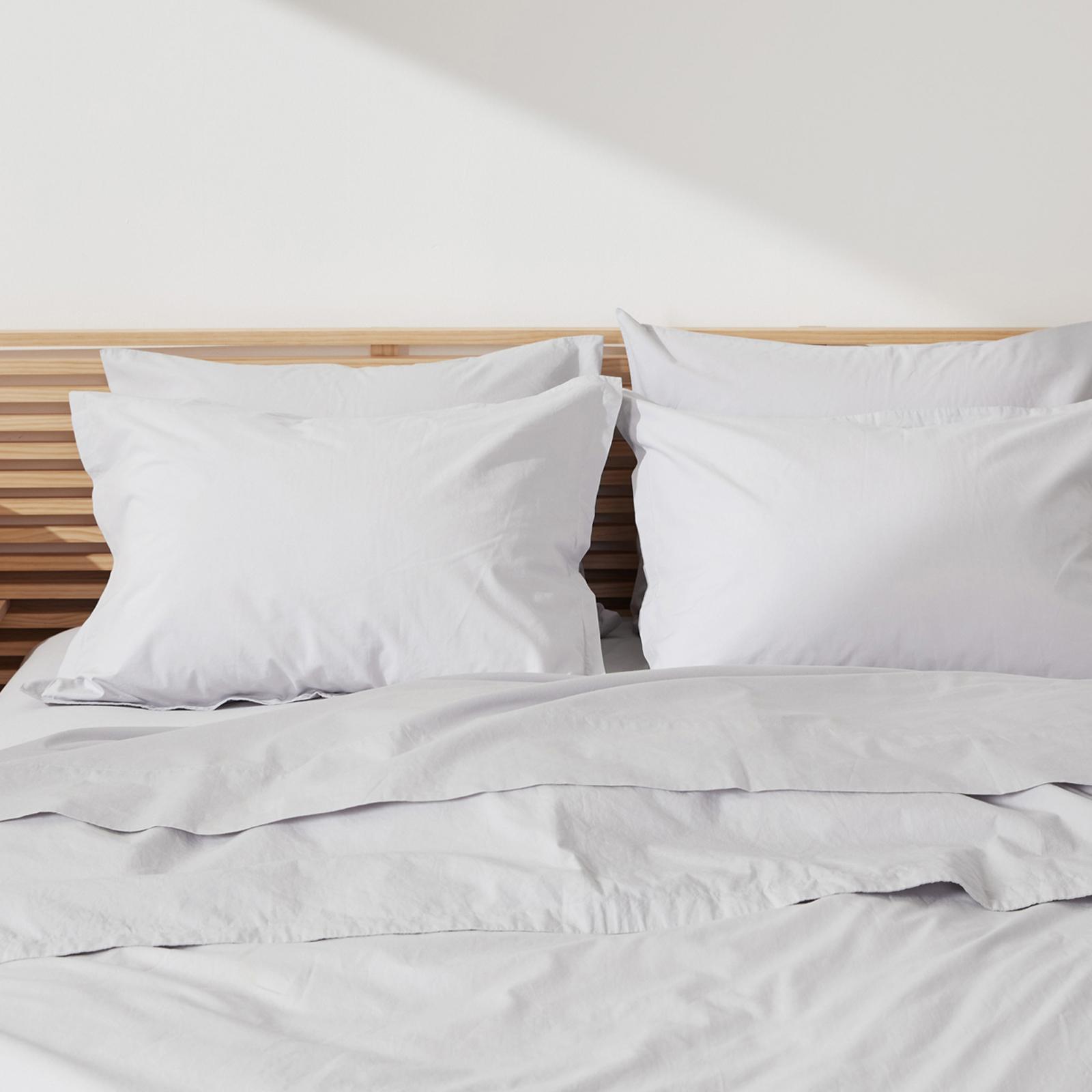 Percale Long-Staple Egyptian Cotton Sham, Set of 2 1 Percale Long-Staple Egyptian Cotton Sham, Set of 2
