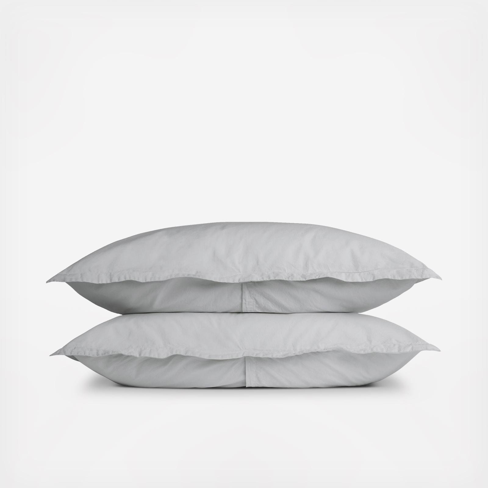 Percale Long-Staple Egyptian Cotton Sham, Set of 2 3 Percale Long-Staple Egyptian Cotton Sham, Set of 2