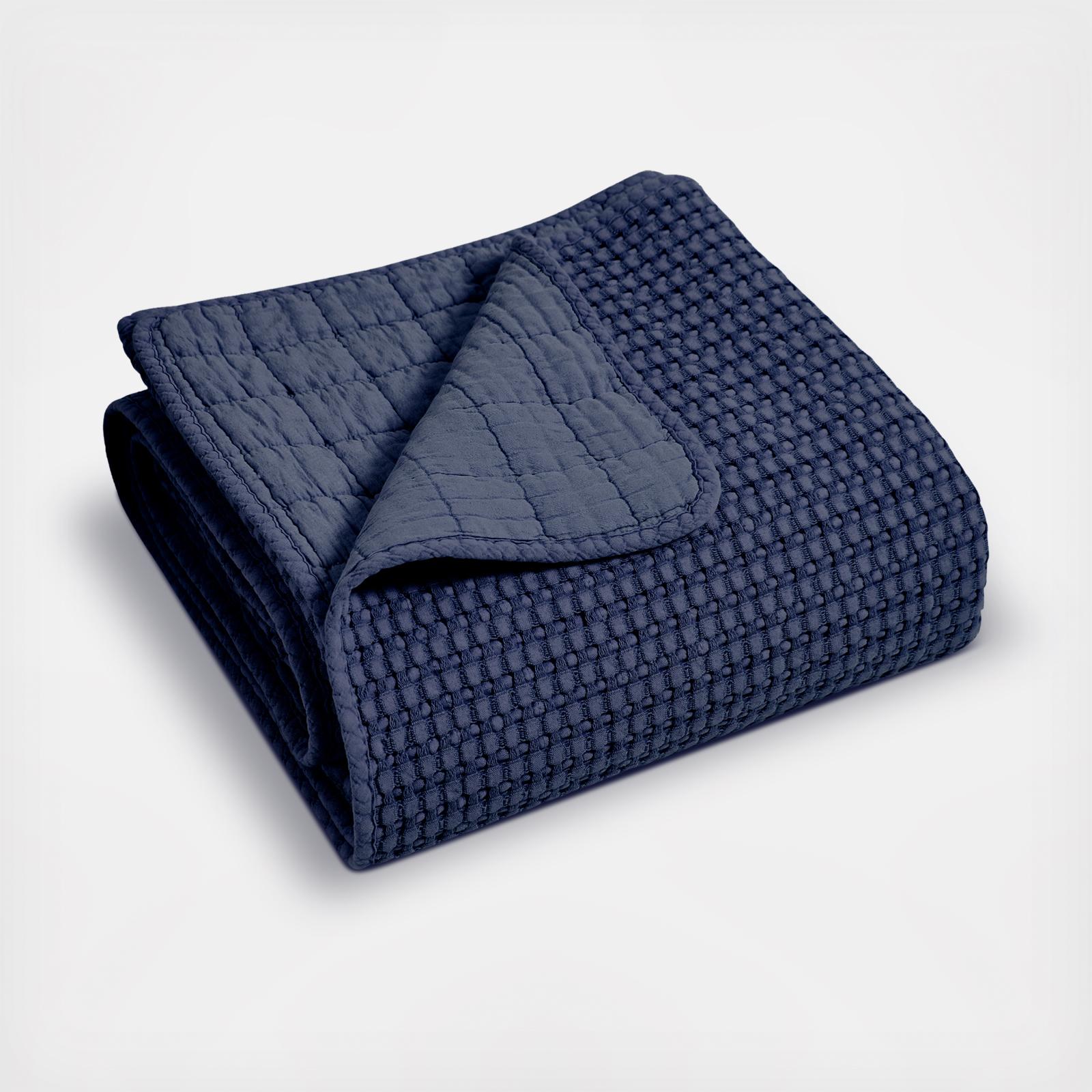 Mills Waffle Quilted Throw 3 Mills Waffle Quilted Throw