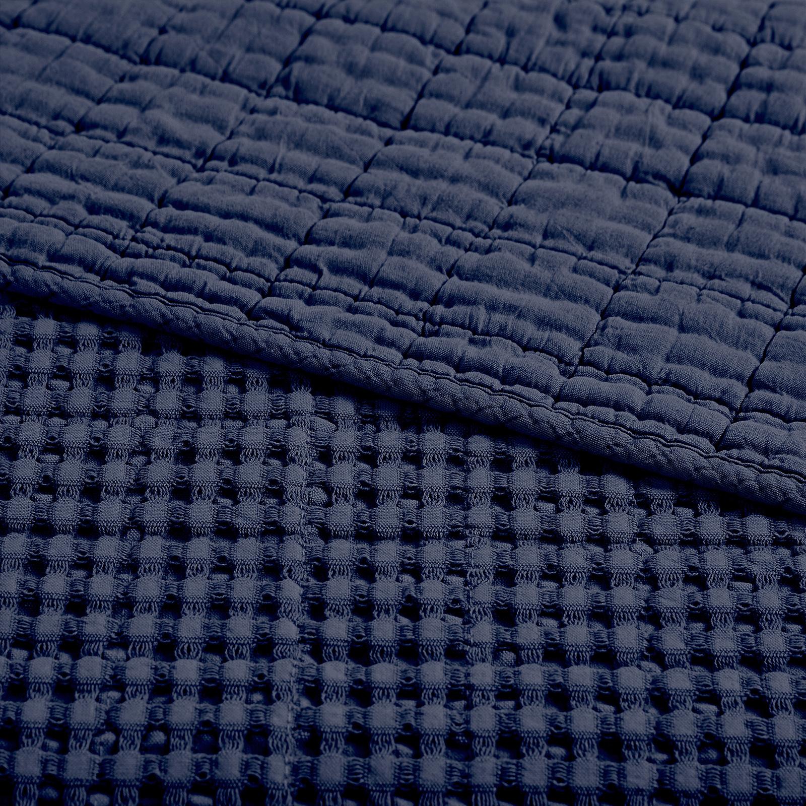Mills Waffle Quilted Throw 4 Mills Waffle Quilted Throw