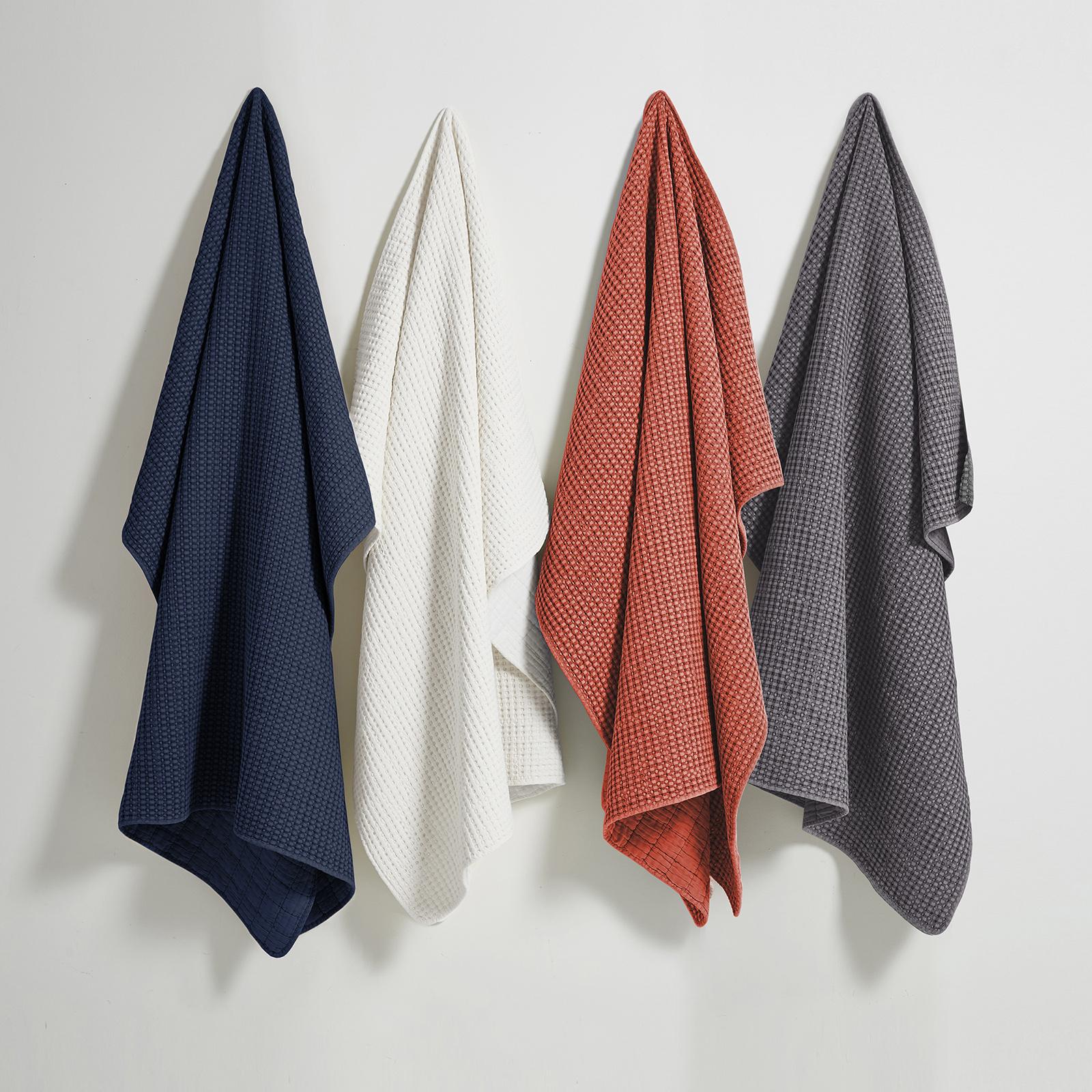 Mills Waffle Quilted Throw 6 Mills Waffle Quilted Throw
