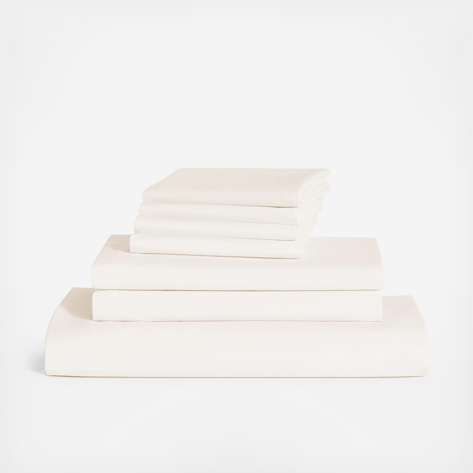 Classic Percale 7-Piece Sheet & Duvet Bundle 2 Classic Percale 7-Piece Sheet & Duvet Bundle