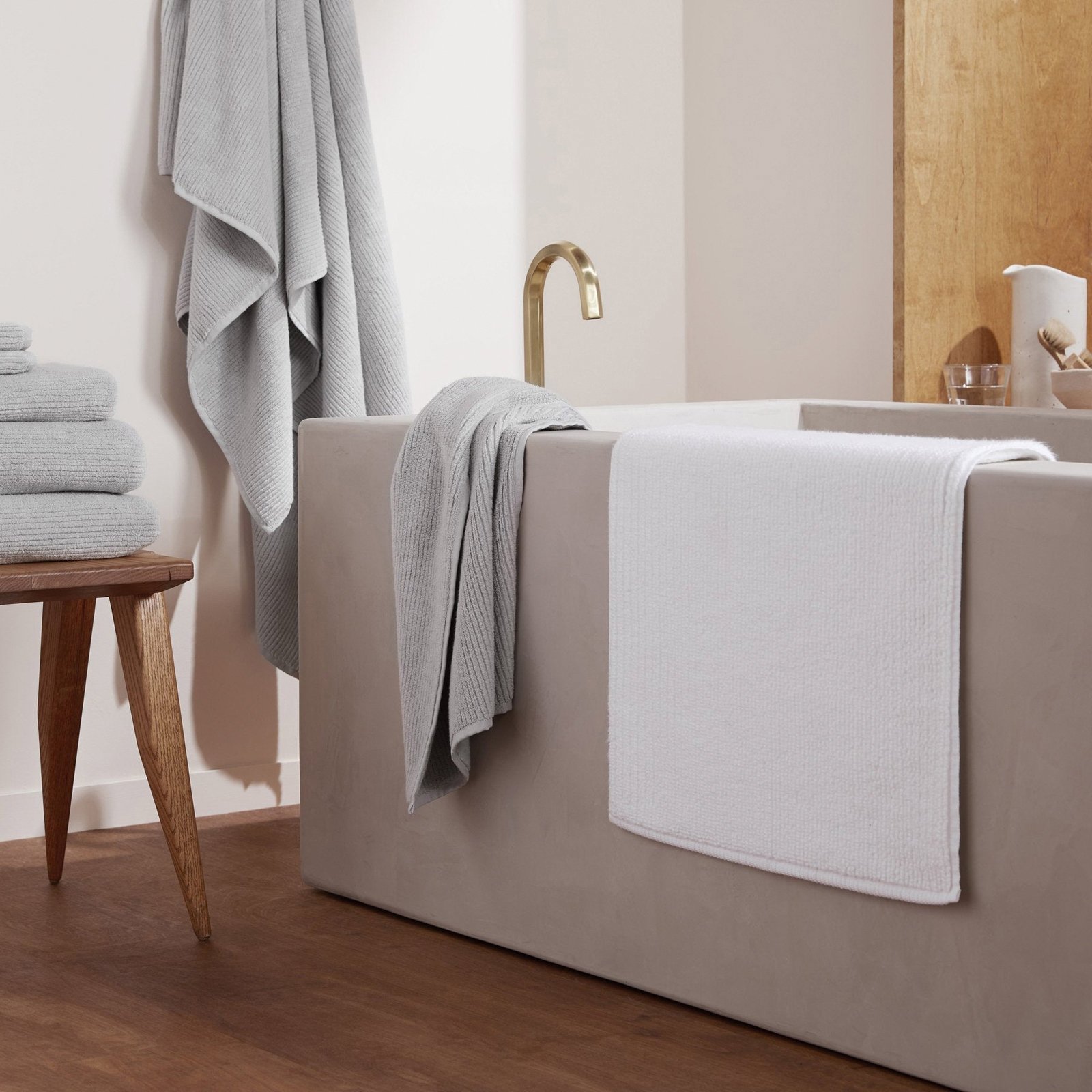 Soft Rib Turkish Cotton Tub Mat 3 Soft Rib Turkish Cotton Tub Mat