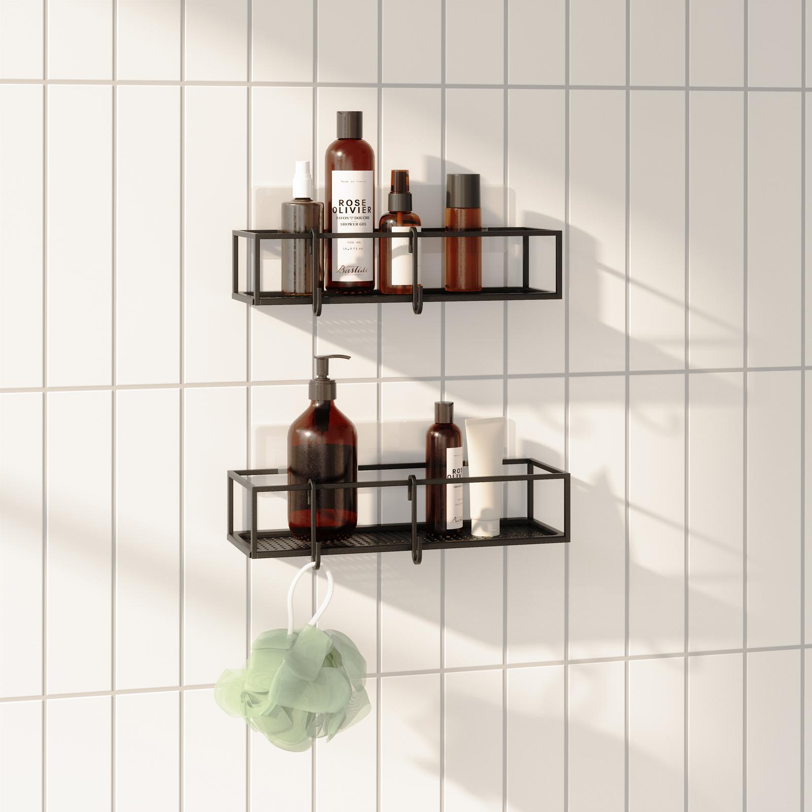 Cubiko Shower Bin, Set of 2 14 Cubiko Shower Bin, Set of 2