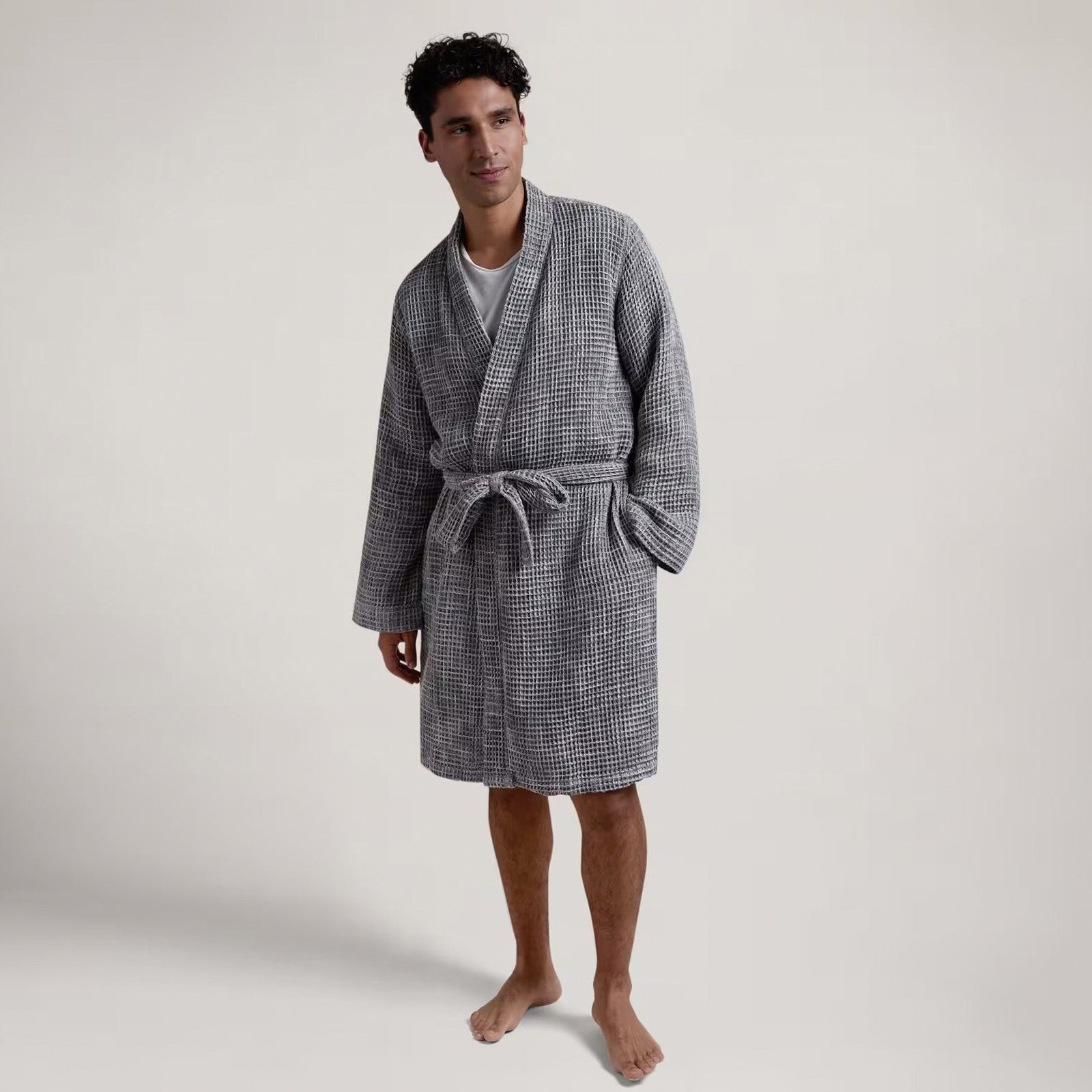 Long-Staple Turkish Cotton Waffle Robe 9 Long-Staple Turkish Cotton Waffle Robe
