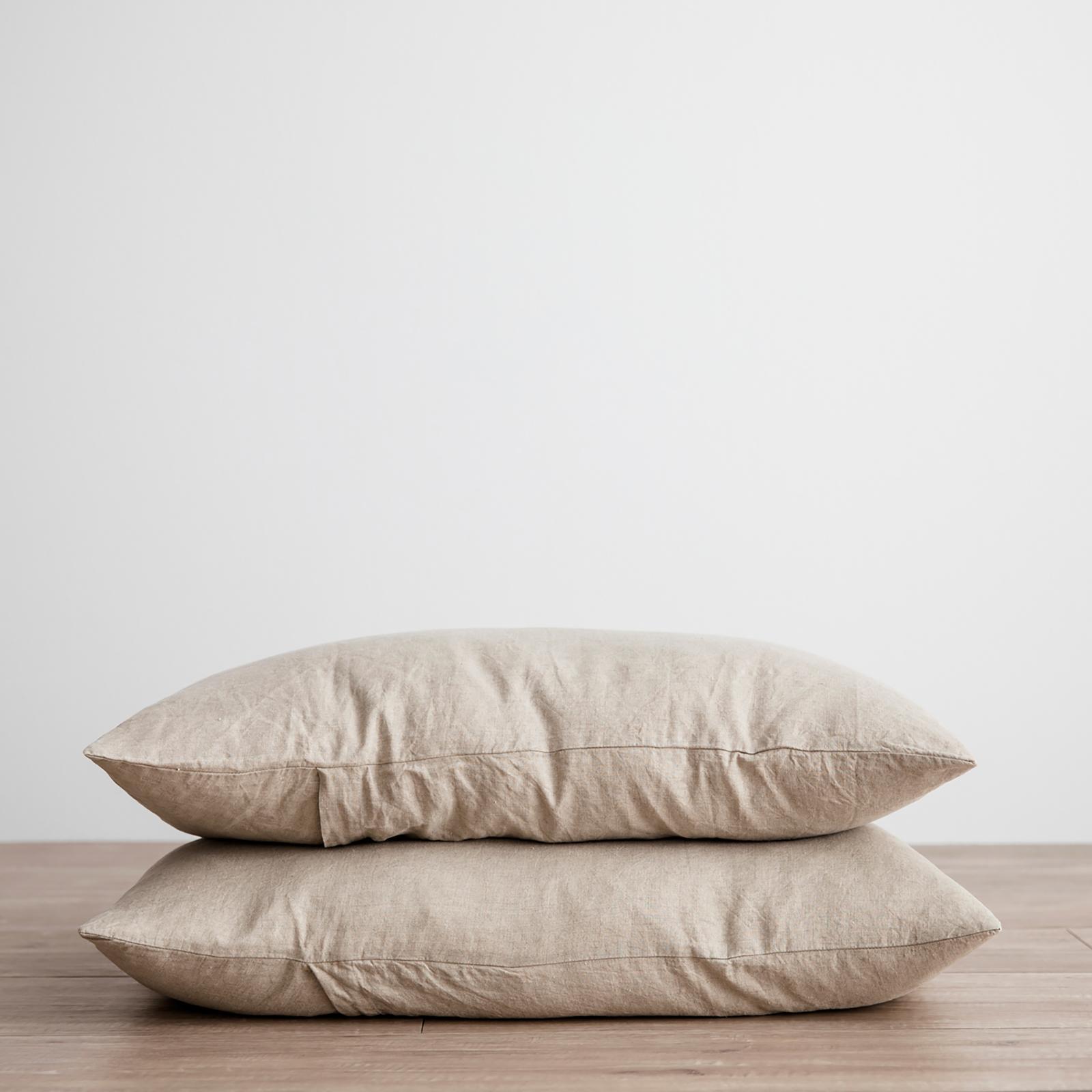 Linen Pillowcase, Set of 2 4 Linen Pillowcase, Set of 2