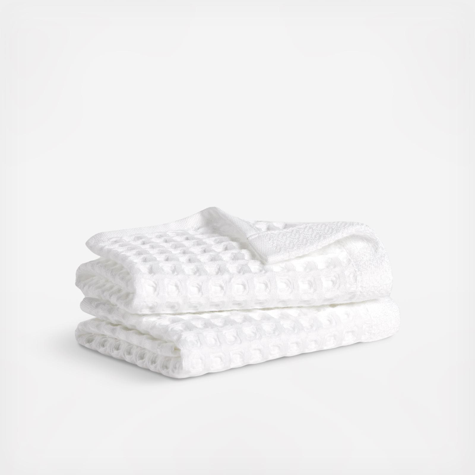 Waffle Washcloth, Set of 2 8 Waffle Washcloth, Set of 2