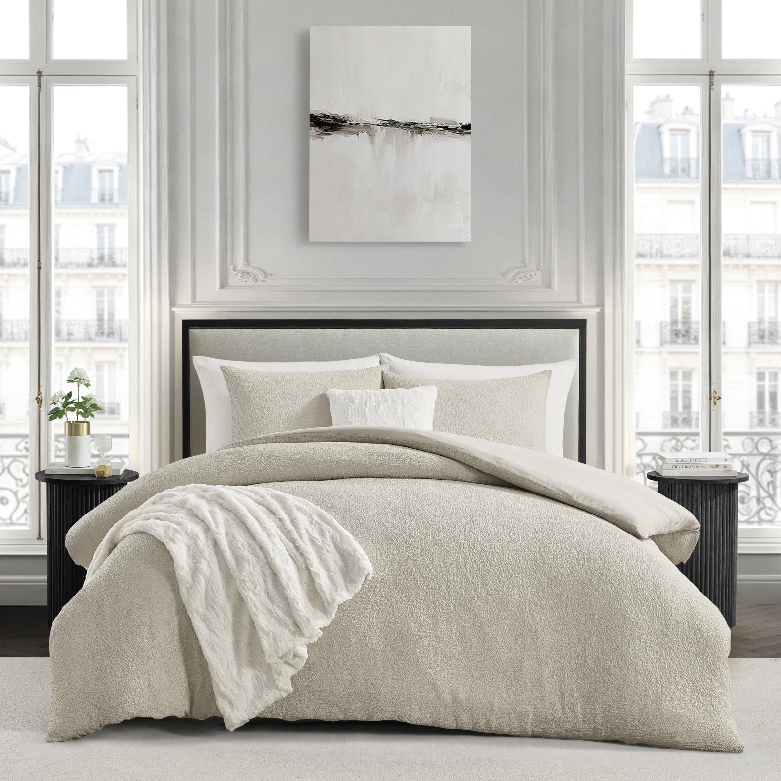 Karl Crinkle 5-Piece Bed in a Bag Comforter Set 7 Karl Crinkle 5-Piece Bed in a Bag Comforter Set