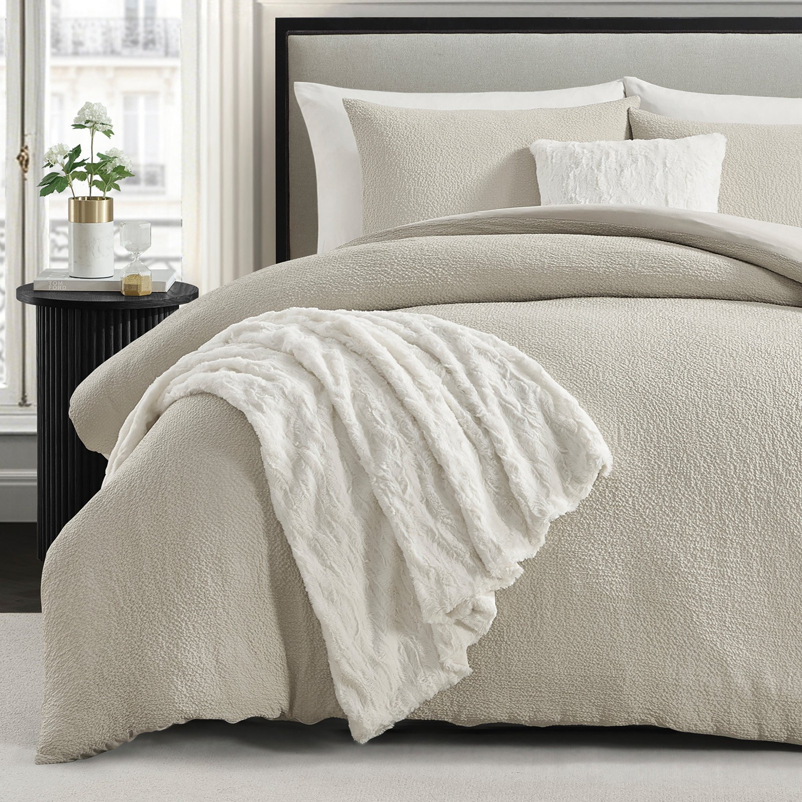 Karl Crinkle 5-Piece Bed in a Bag Comforter Set 3 Karl Crinkle 5-Piece Bed in a Bag Comforter Set