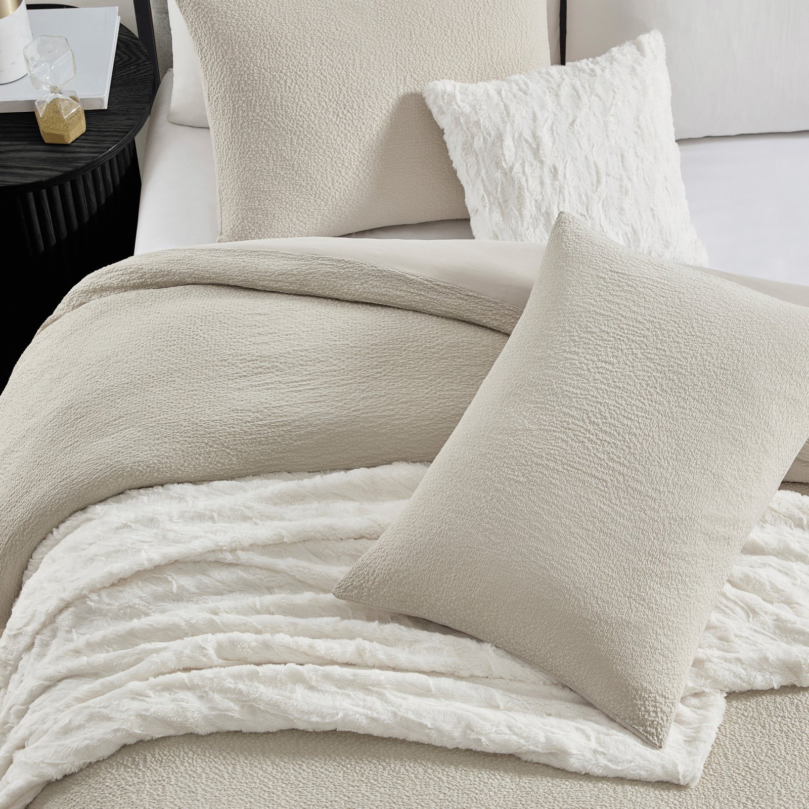Karl Crinkle 5-Piece Bed in a Bag Comforter Set 5 Karl Crinkle 5-Piece Bed in a Bag Comforter Set
