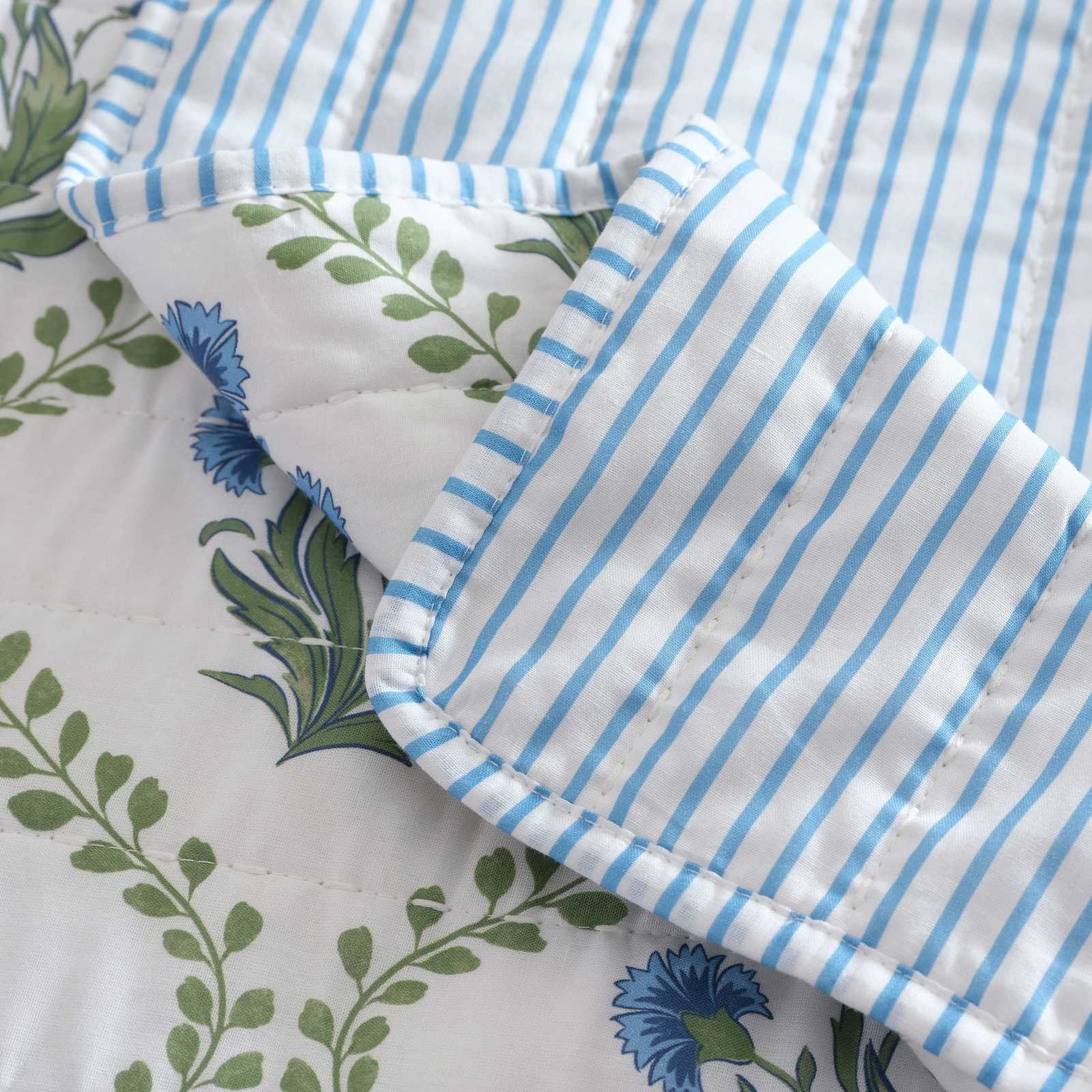 Chloe Cotton Percale 3-Piece Quilt Set 7 Chloe Cotton Percale 3-Piece Quilt Set