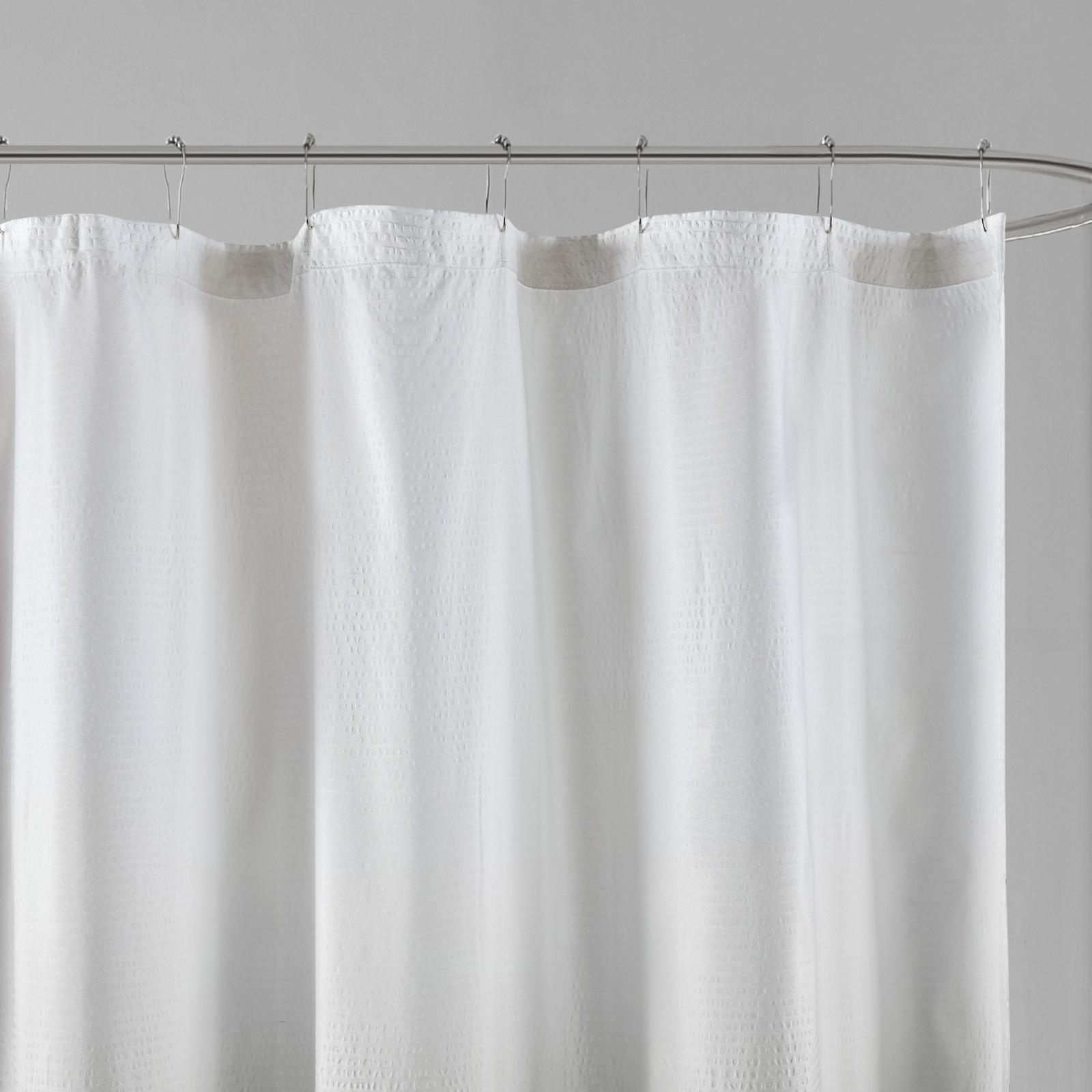 Ara Seersucker Shower Curtain 3 Ara Seersucker Shower Curtain