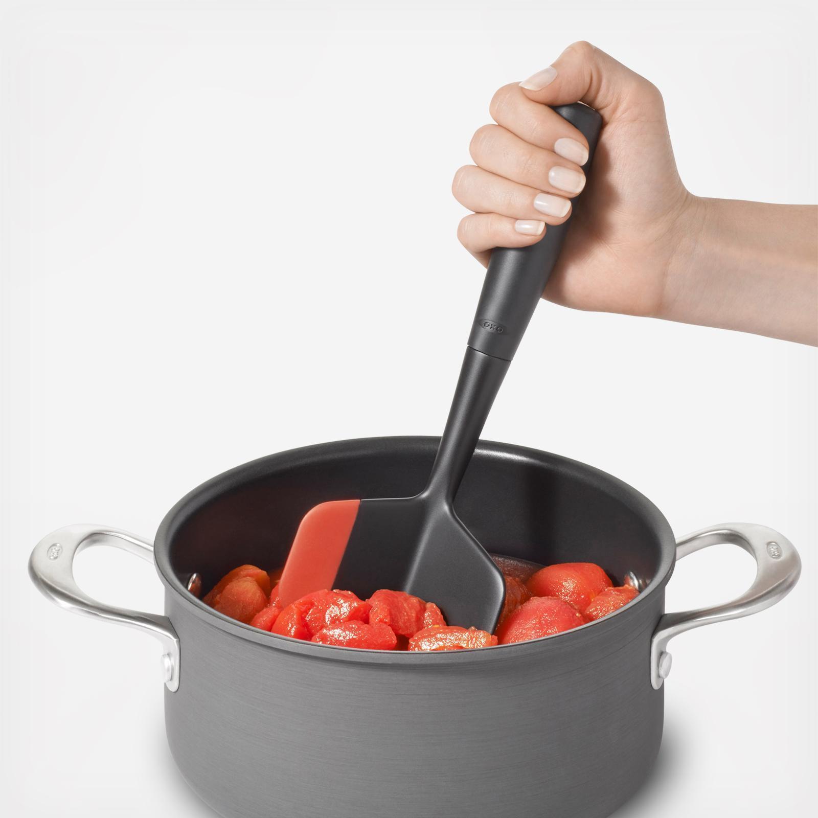 Good Grips Ground Meat Chopper & Turner, Set of 2 1 Good Grips Ground Meat Chopper & Turner, Set of 2