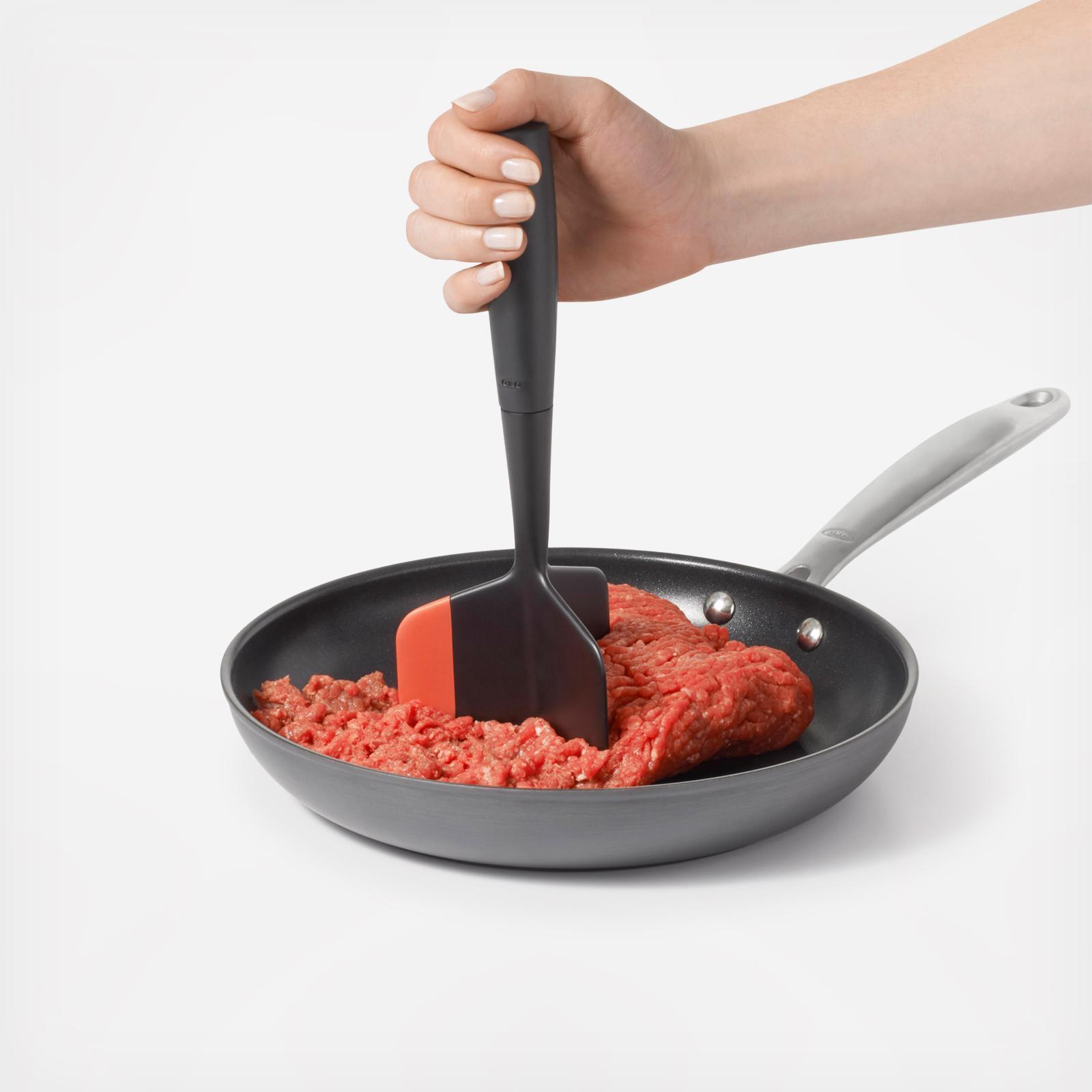 Good Grips Ground Meat Chopper & Turner, Set of 2 2 Good Grips Ground Meat Chopper & Turner, Set of 2