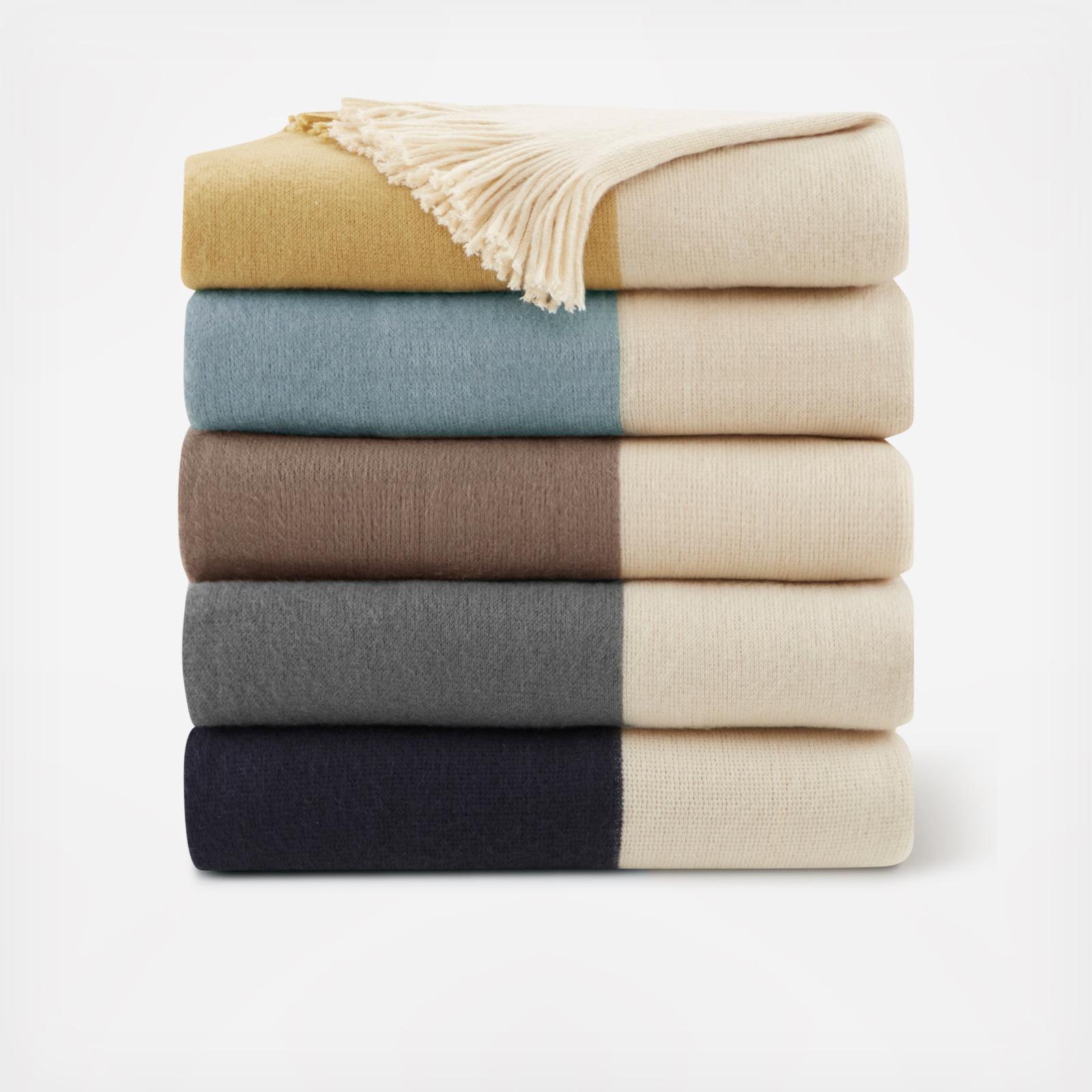 Stockholm Color Block Faux Cashmere Throw Blanket 3 Stockholm Color Block Faux Cashmere Throw Blanket