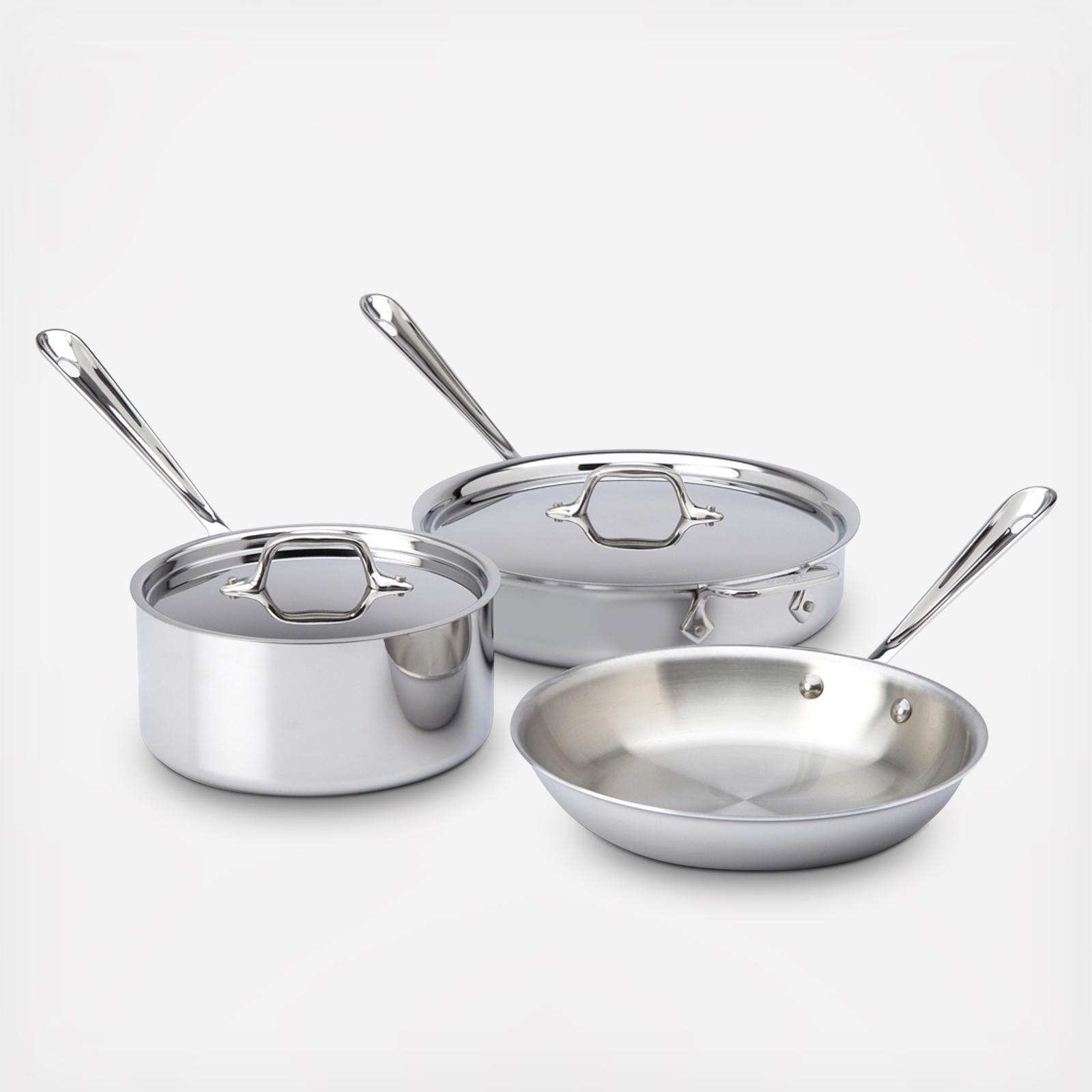 d3 Tri-Ply 5-Piece Cookware Set