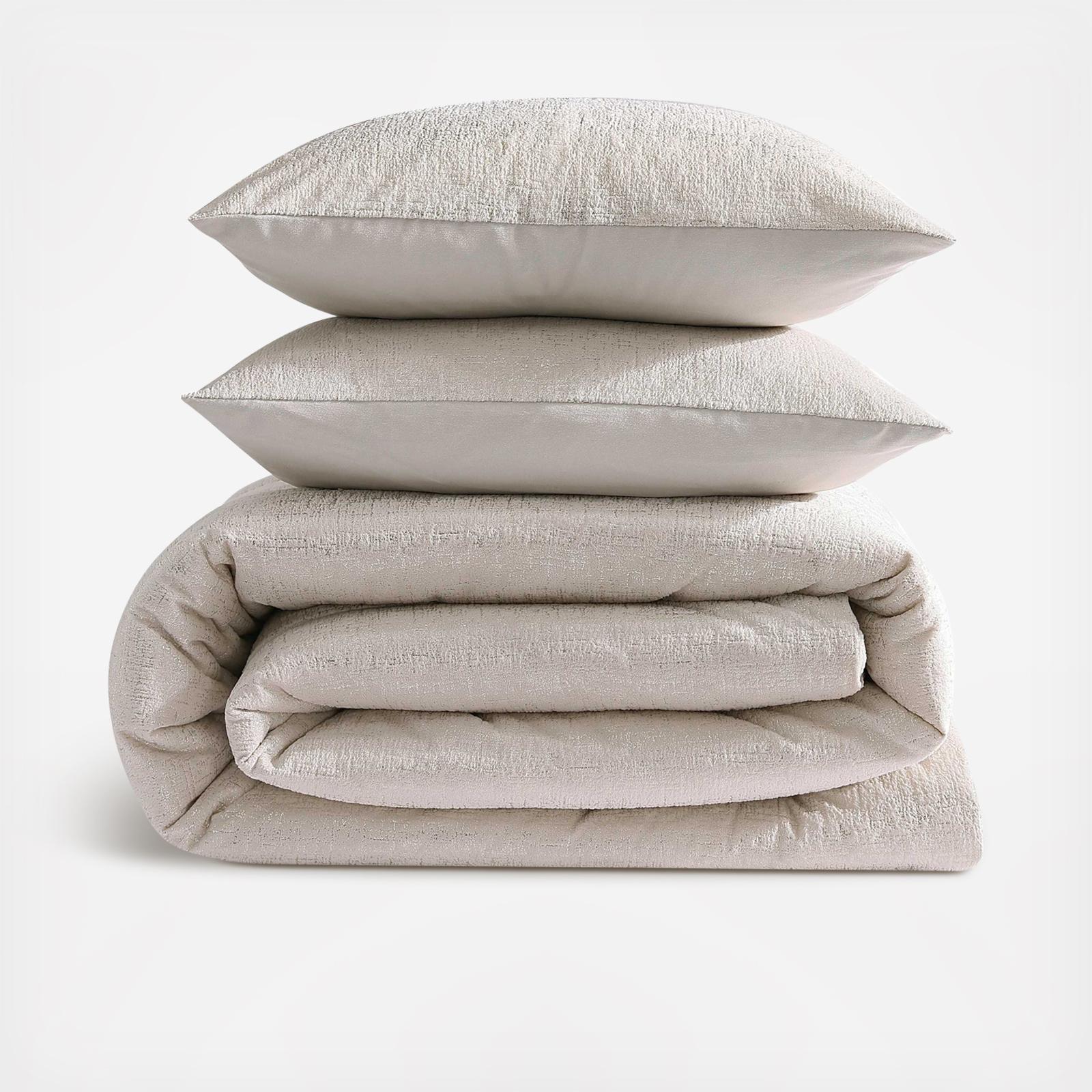 Banks Velvet 3-Piece Comforter Set 2 Banks Velvet 3-Piece Comforter Set