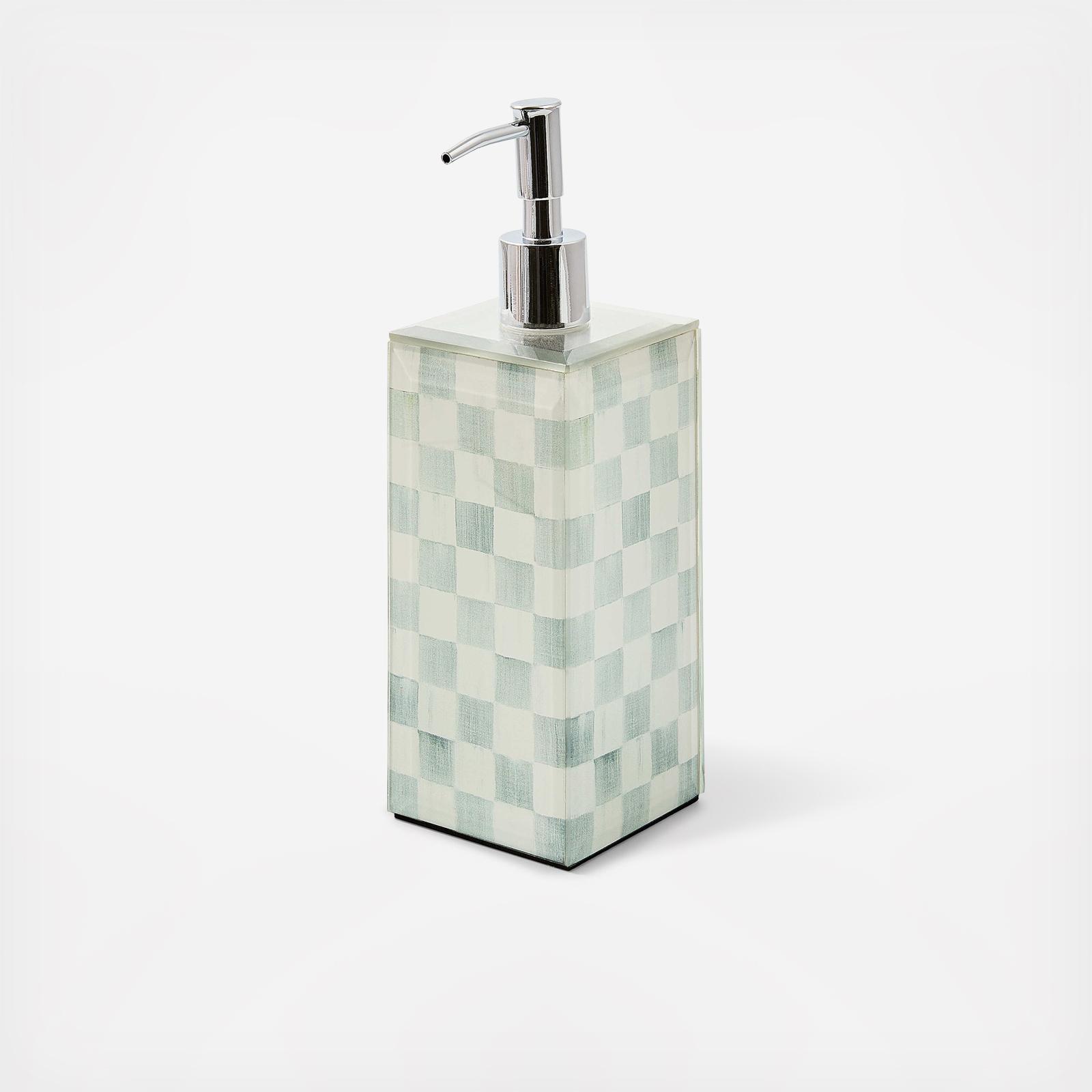 Sterling Check Glass Soap Pump 13 Sterling Check Glass Soap Pump