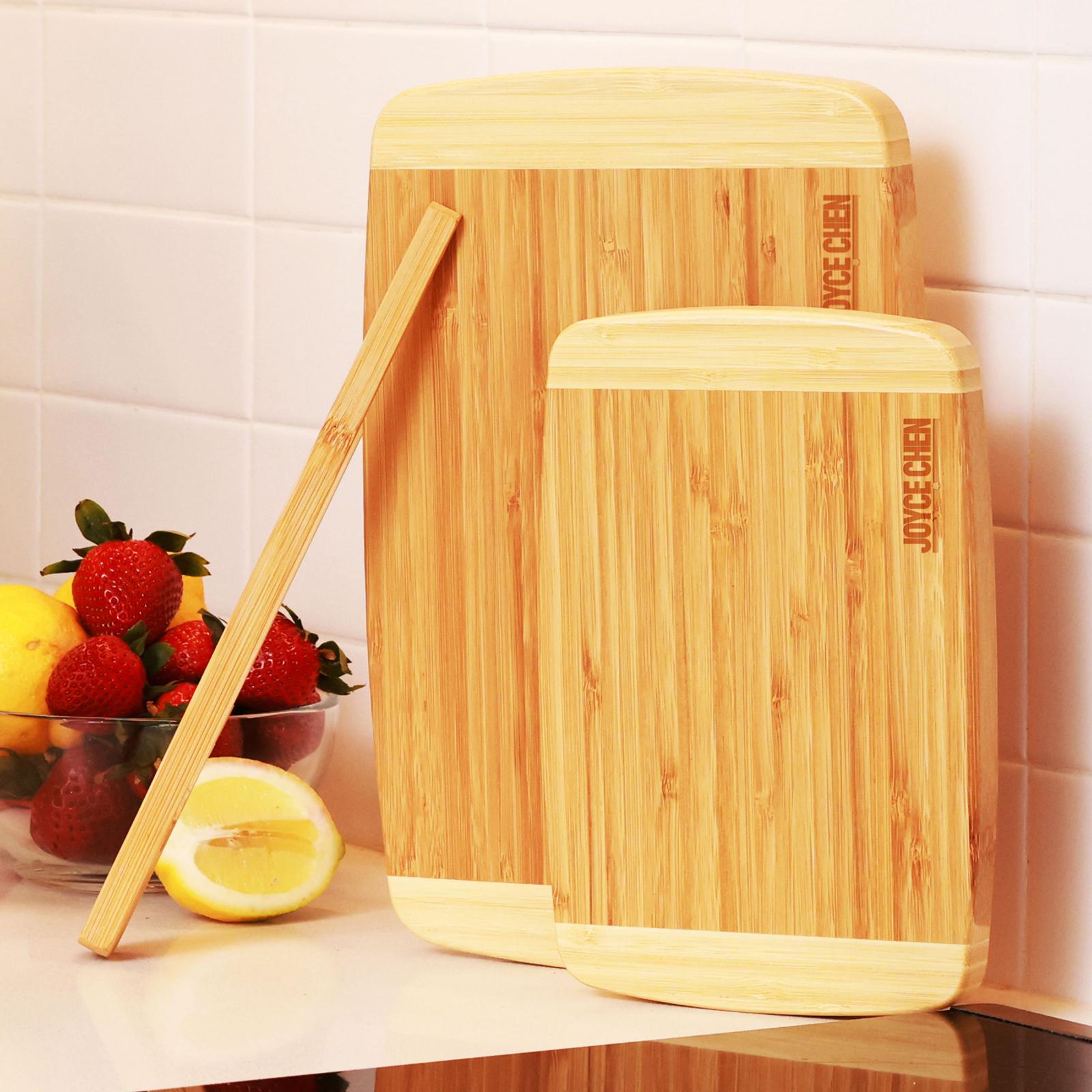 Burnished Bamboo 3-Piece Cutting Board Set 16 Burnished Bamboo 3-Piece Cutting Board Set