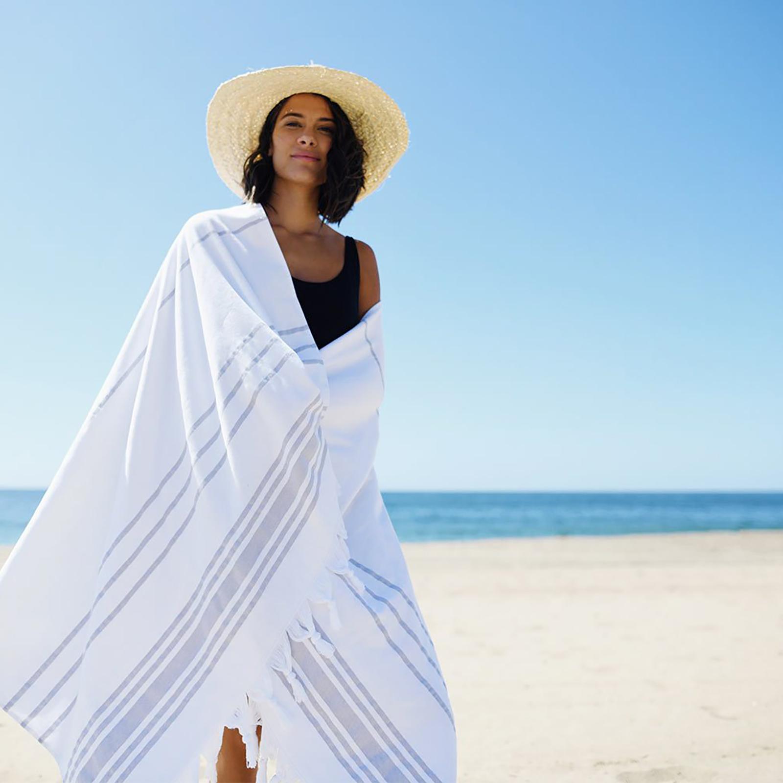 Turkish Beach and Bath Towel 1 Turkish Beach and Bath Towel