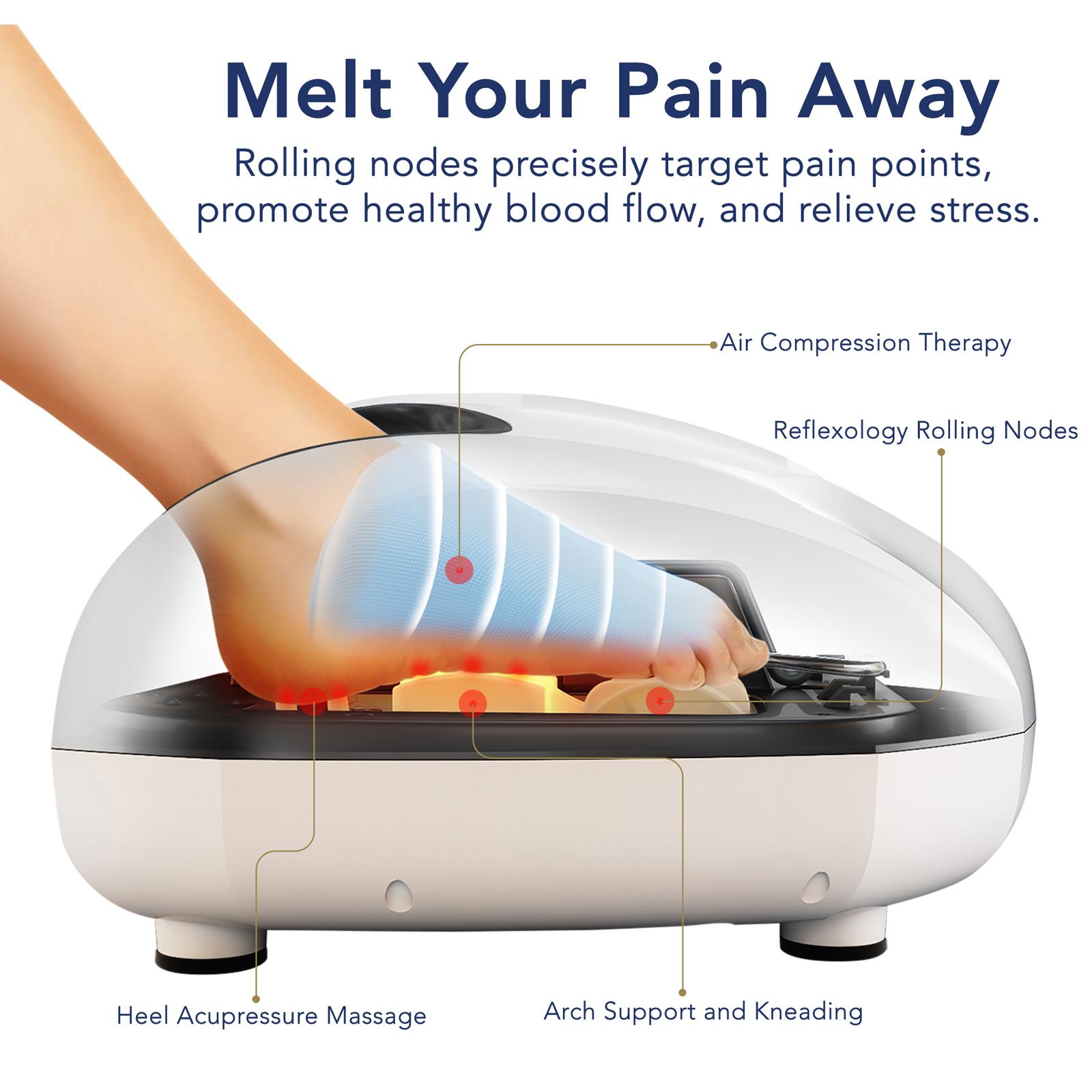 Shiatsu Foot Massager with Kneading & Switchable Heat 7 Shiatsu Foot Massager with Kneading & Switchable Heat