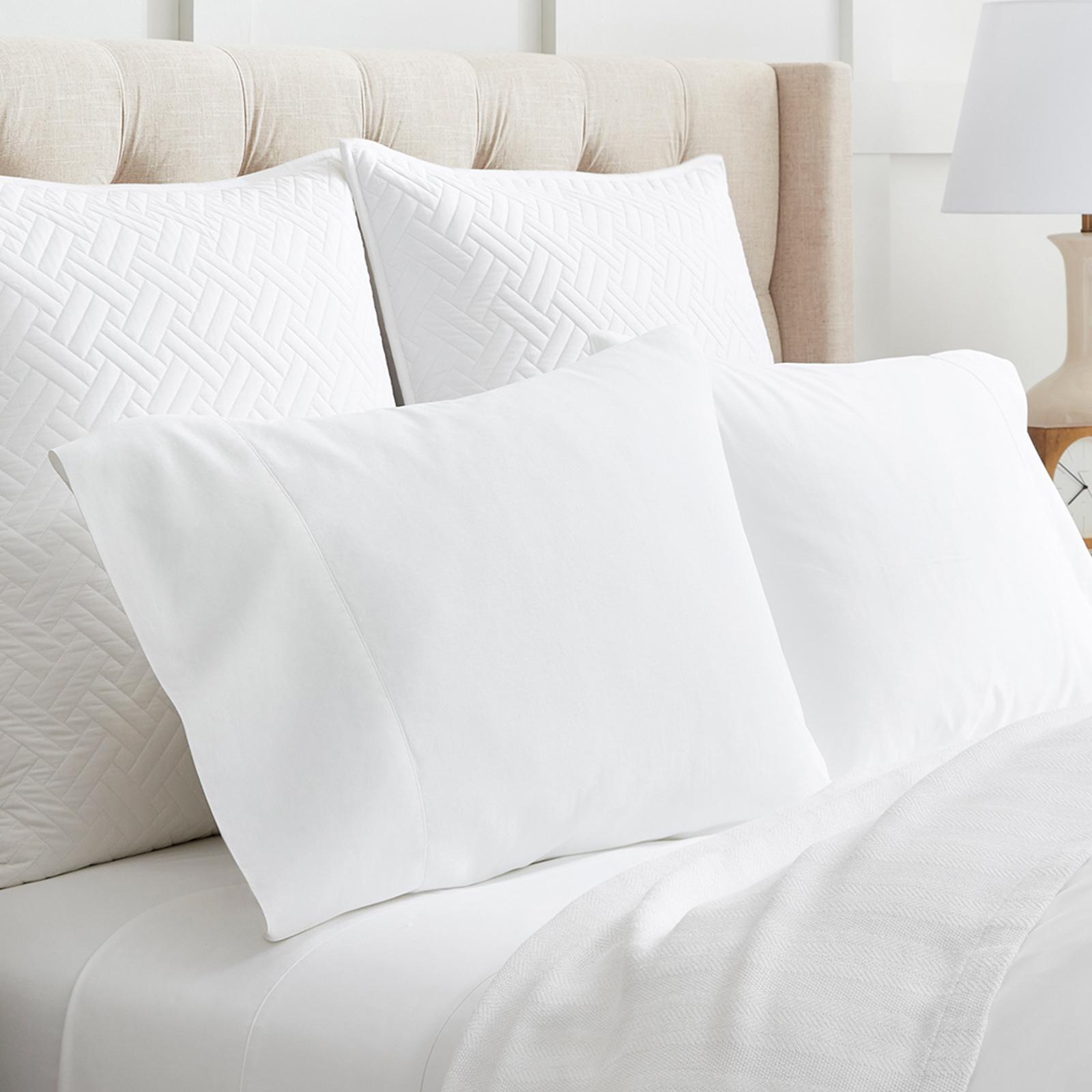 Percale Organic Pillowcase, Set of 2 10 Percale Organic Pillowcase, Set of 2