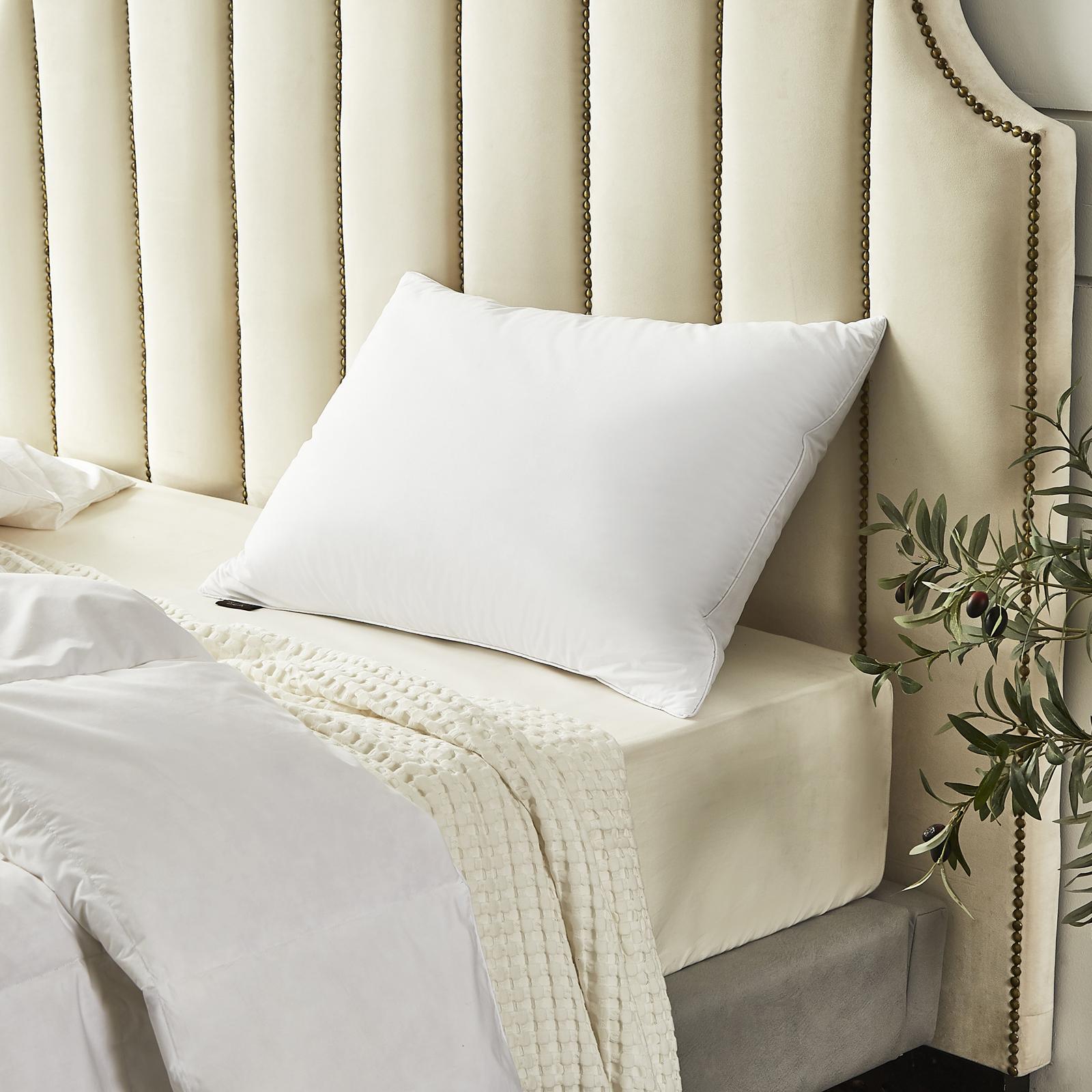 Organic Feather and Down Pillow, Set of 2 2 Organic Feather and Down Pillow, Set of 2