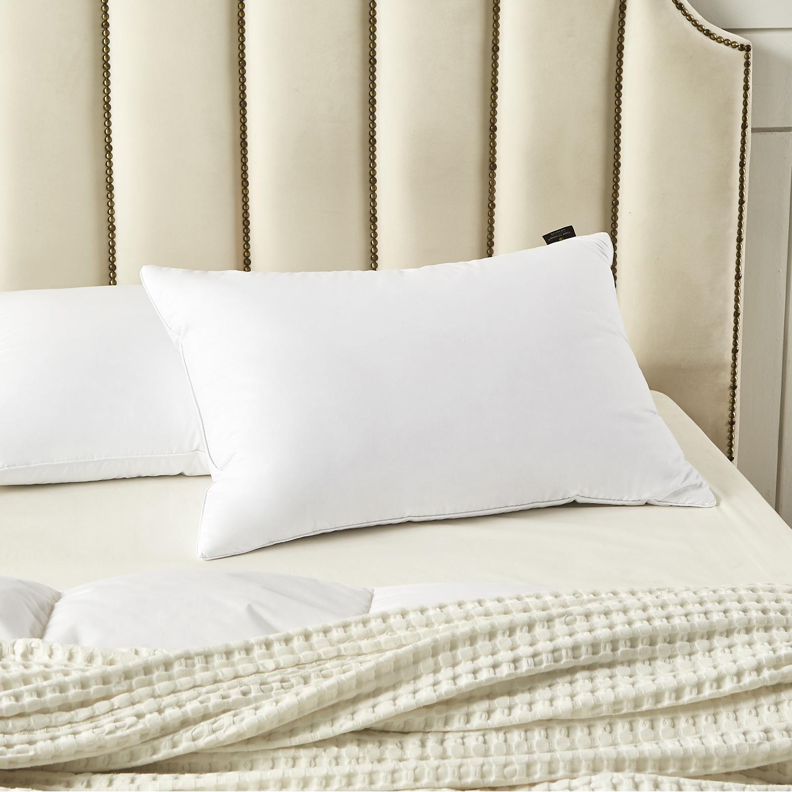 Organic Feather and Down Pillow, Set of 2 3 Organic Feather and Down Pillow, Set of 2