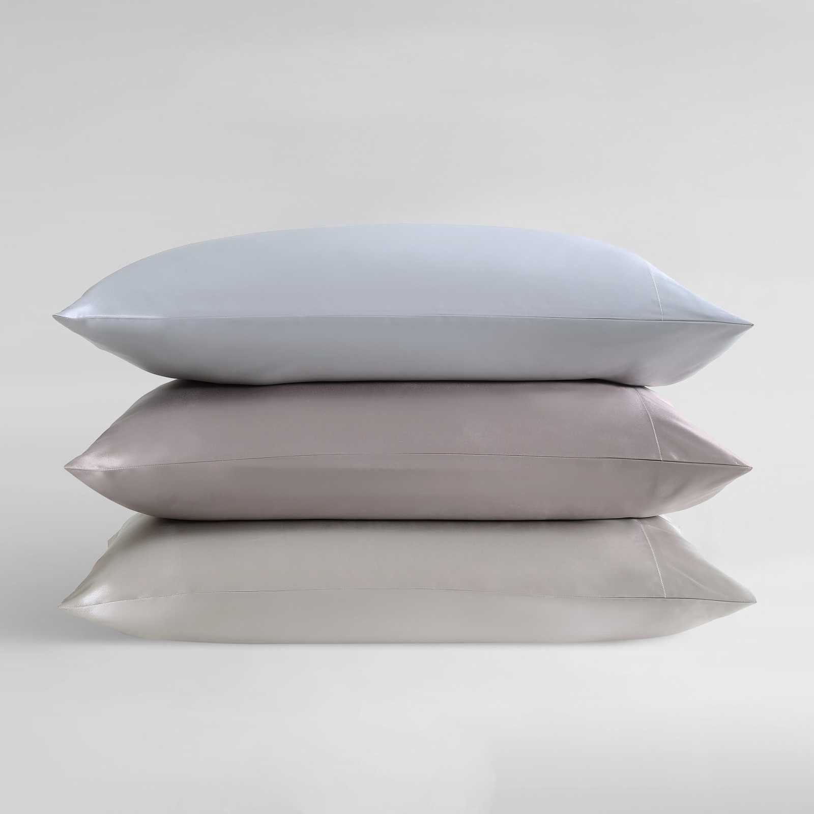 Mulberry Silk Sateen Pillowcase, Set of 2 5 Mulberry Silk Sateen Pillowcase, Set of 2