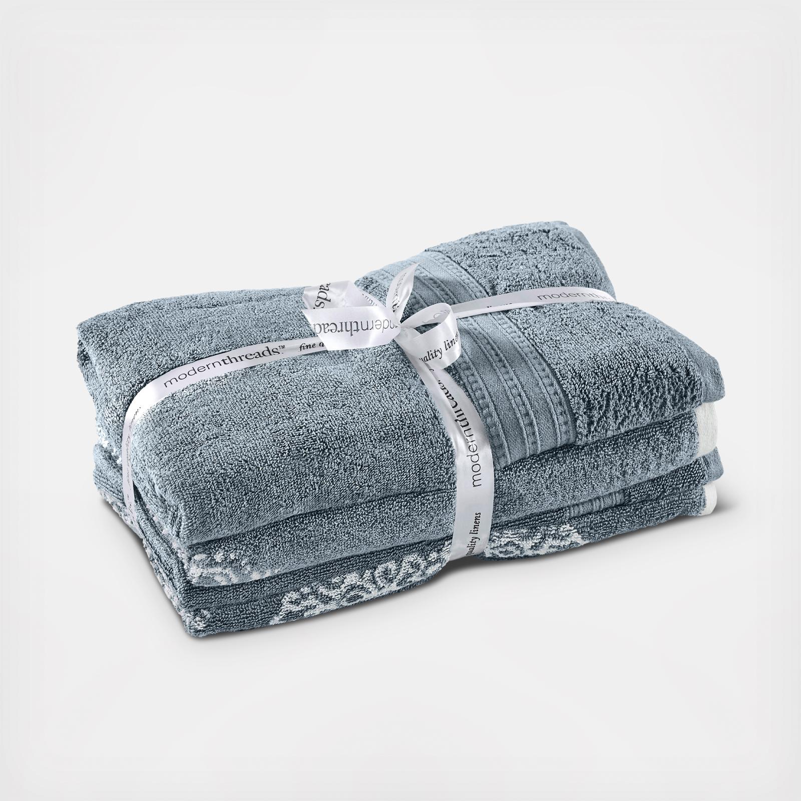 Artesia 6-Piece Reversible Yarn Dyed Towel Set 3 Artesia 6-Piece Reversible Yarn Dyed Towel Set