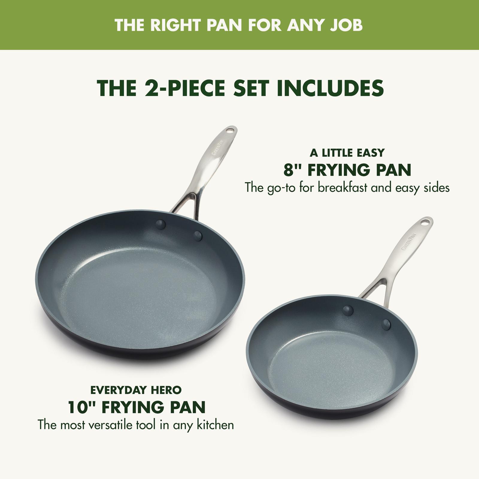 Valencia Pro 2-Piece Ceramic Non-Stick Fry Pan Set 7 Valencia Pro 2-Piece Ceramic Non-Stick Fry Pan Set