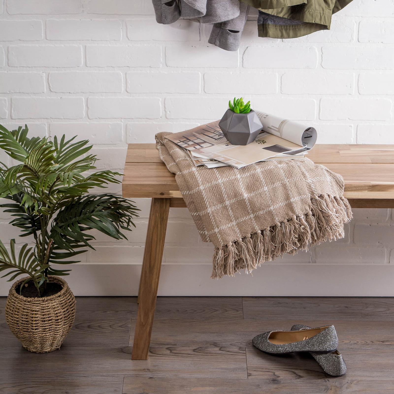 Checked Plaid Throw 9 Checked Plaid Throw