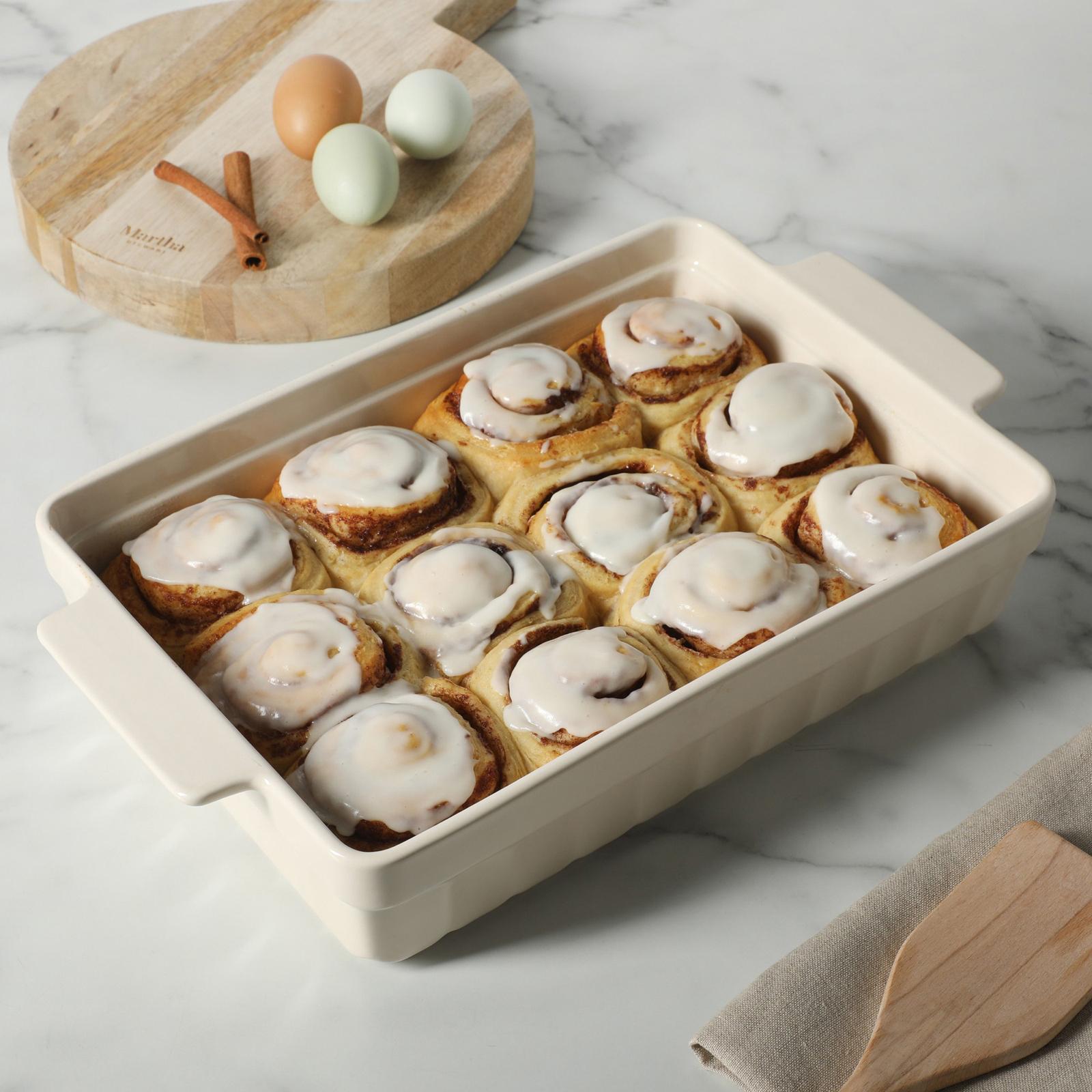 Broadbrook Ceramic Rectangular Baking Dish with Handle 6 Broadbrook Ceramic Rectangular Baking Dish with Handle
