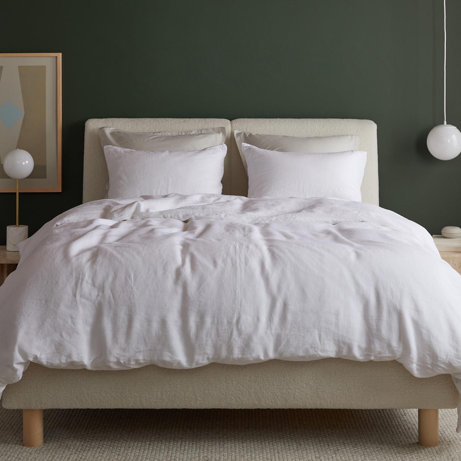European Flax Linen Duvet & Sham Set